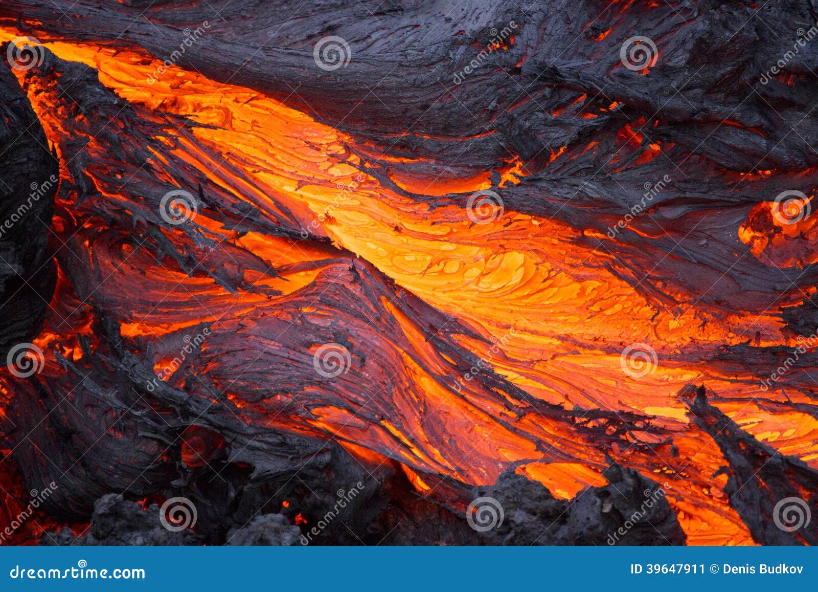 volcano lava