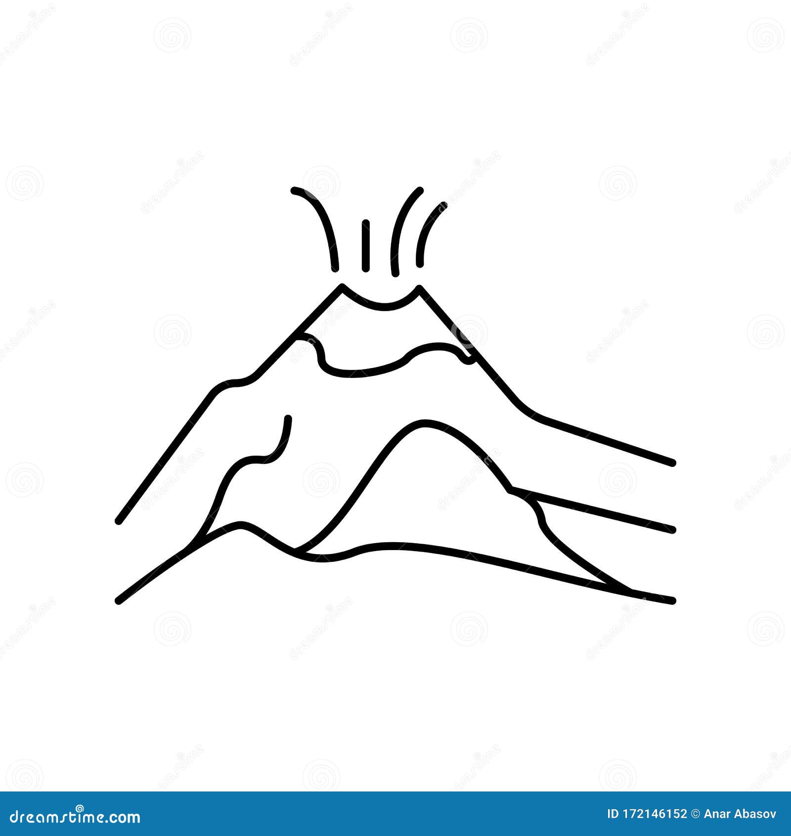 Free Free 123 Simple Mountain Outline Svg SVG PNG EPS DXF File