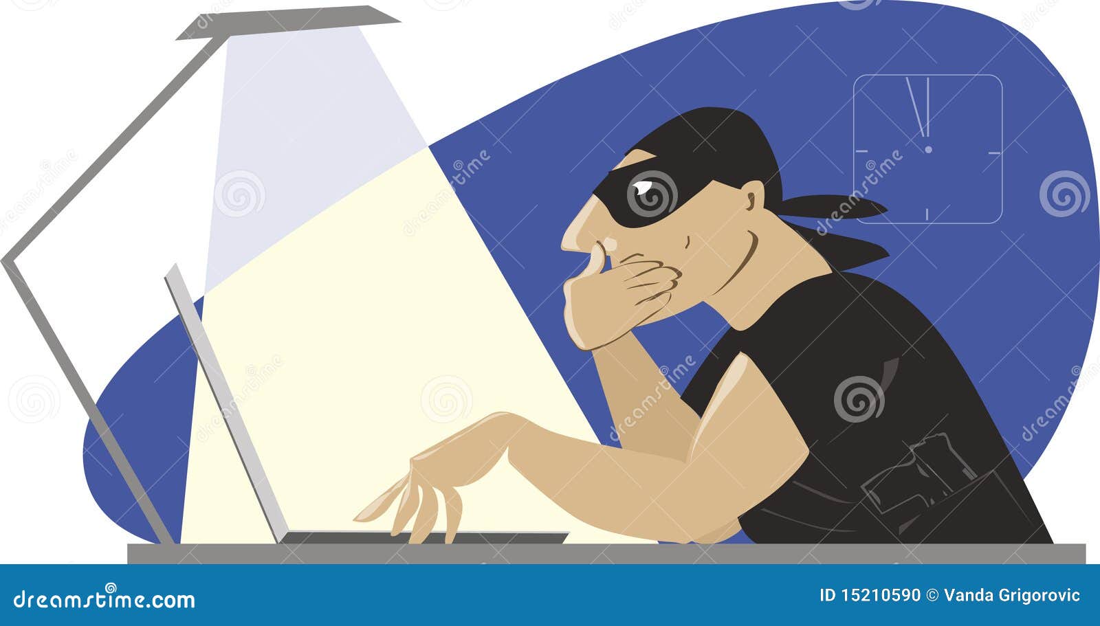 photo stock voleur d internet image