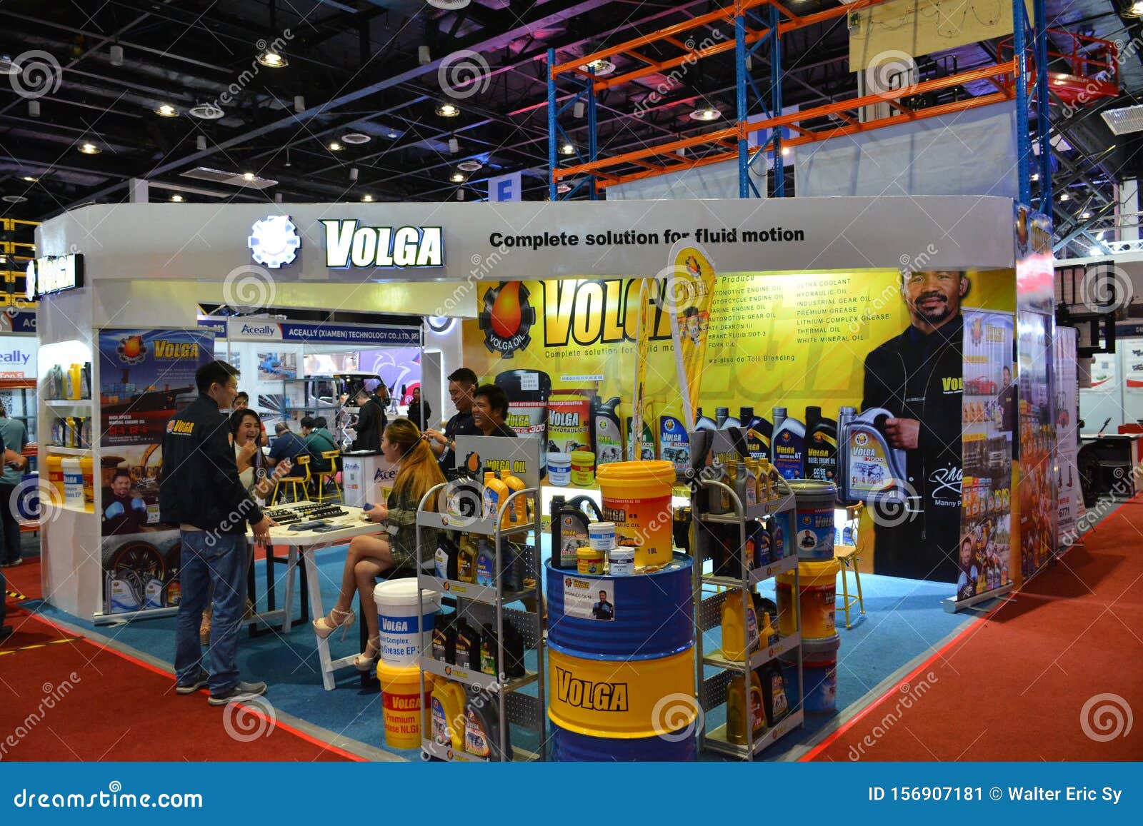  Oil exhibit booth editorial photo. Image of company - 156907181