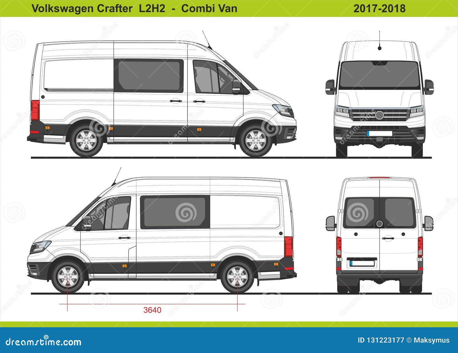 Volkswagen Crafter Combi Van L2H2 20172018 Editorial