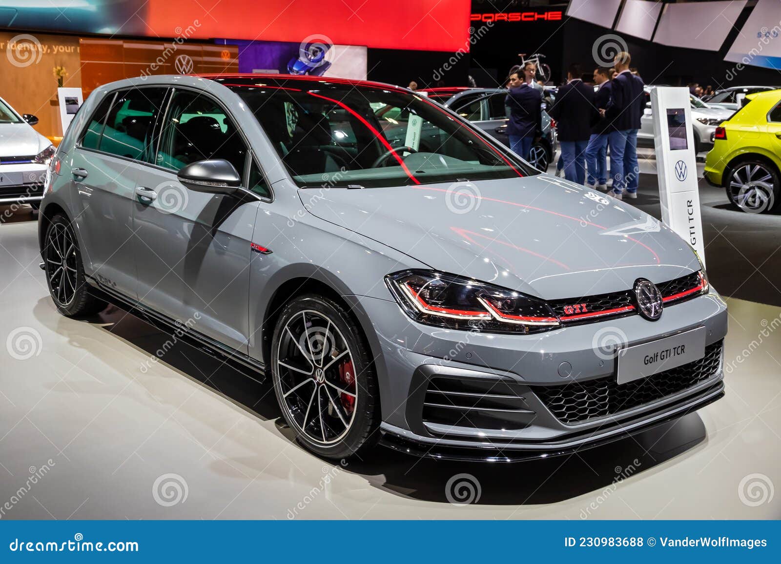 regen idee op tijd Volkswagen Golf GTI TCR Car Showcased at the Autosalon 2020 Motor Show.  Brussels, Belgium - January 9, 2020 Editorial Stock Photo - Image of expo,  auto: 230983688