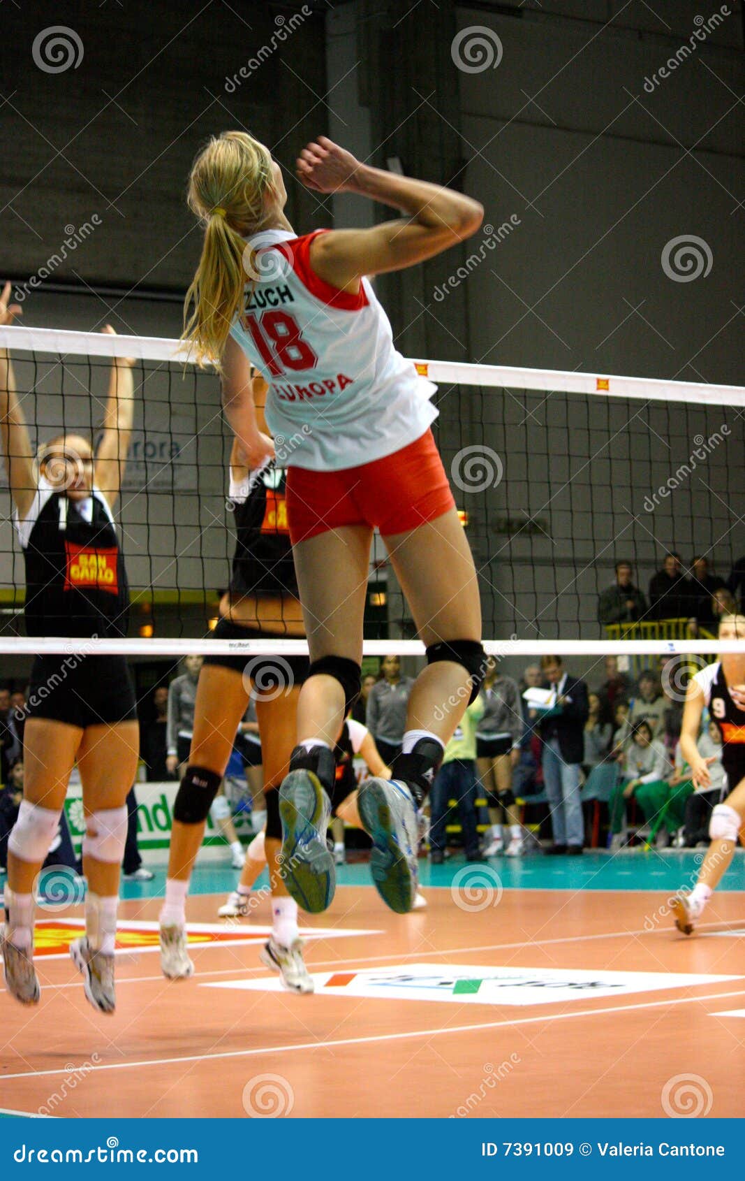 Volley Volleyball All Star Game 2008 Editorial Stock Image Image of