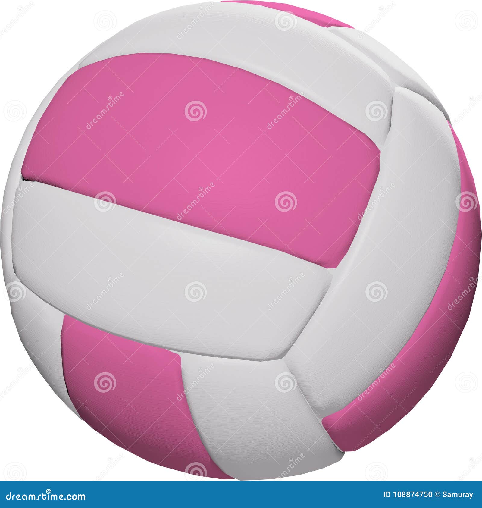 Volleyball Ball Isolated on White Stock Illustration - Illustration of  activity, white: 108874750, image size:1600x1686