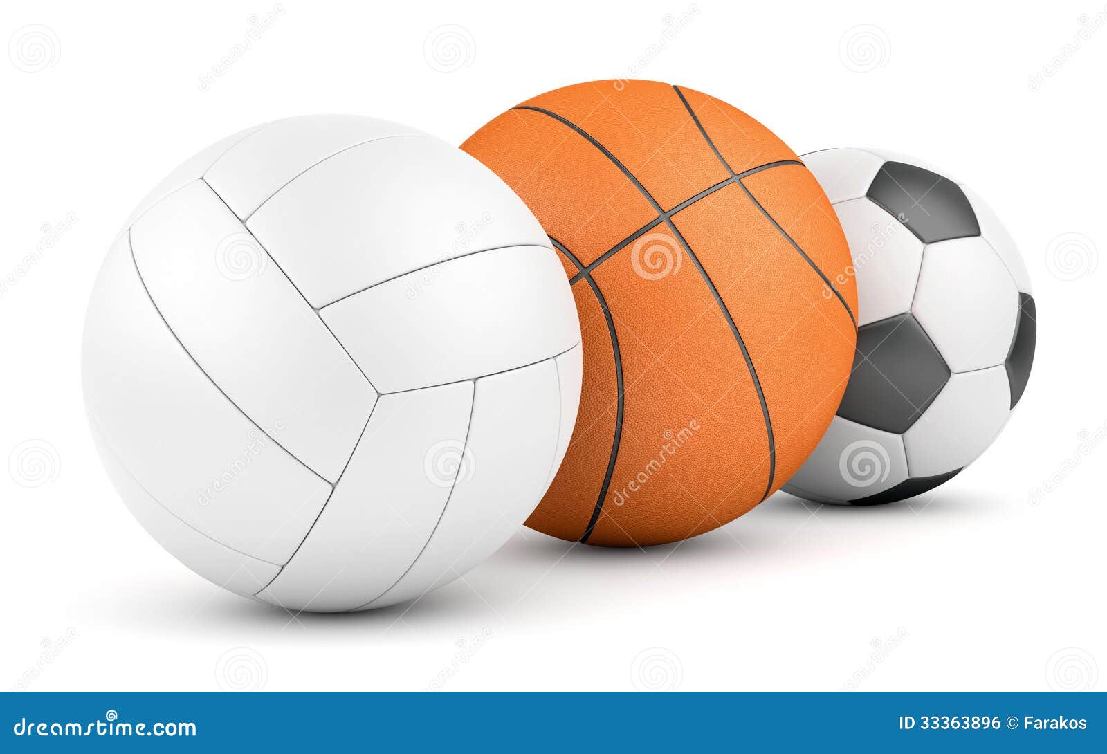 Volleyball, Basketball, Soccer And Football Logos And Labels. Sport ...