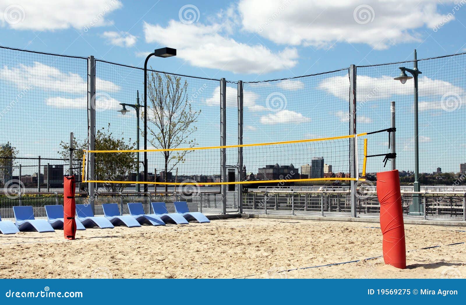Volleyball court. stock image. Image of compete, sand 19569275