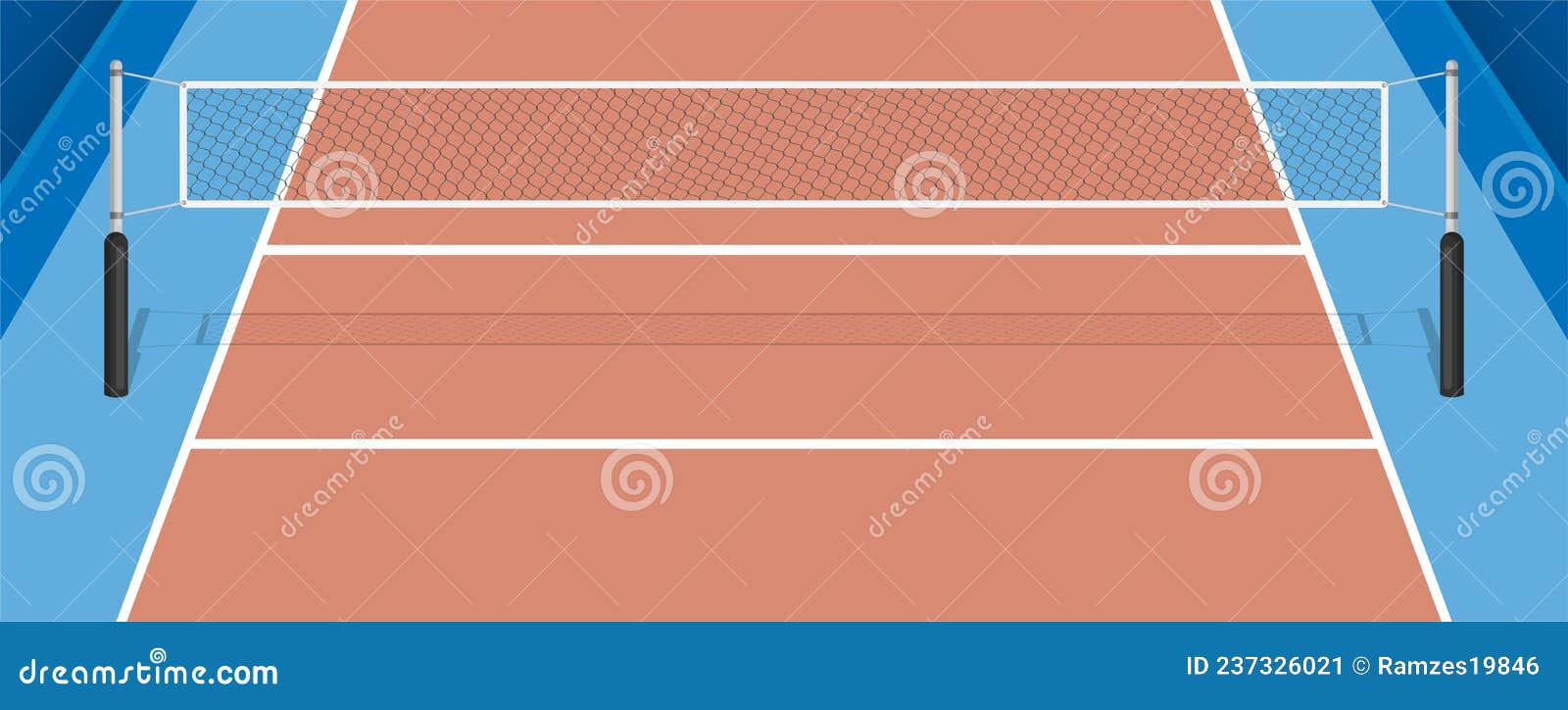 Ground of sale volleyball