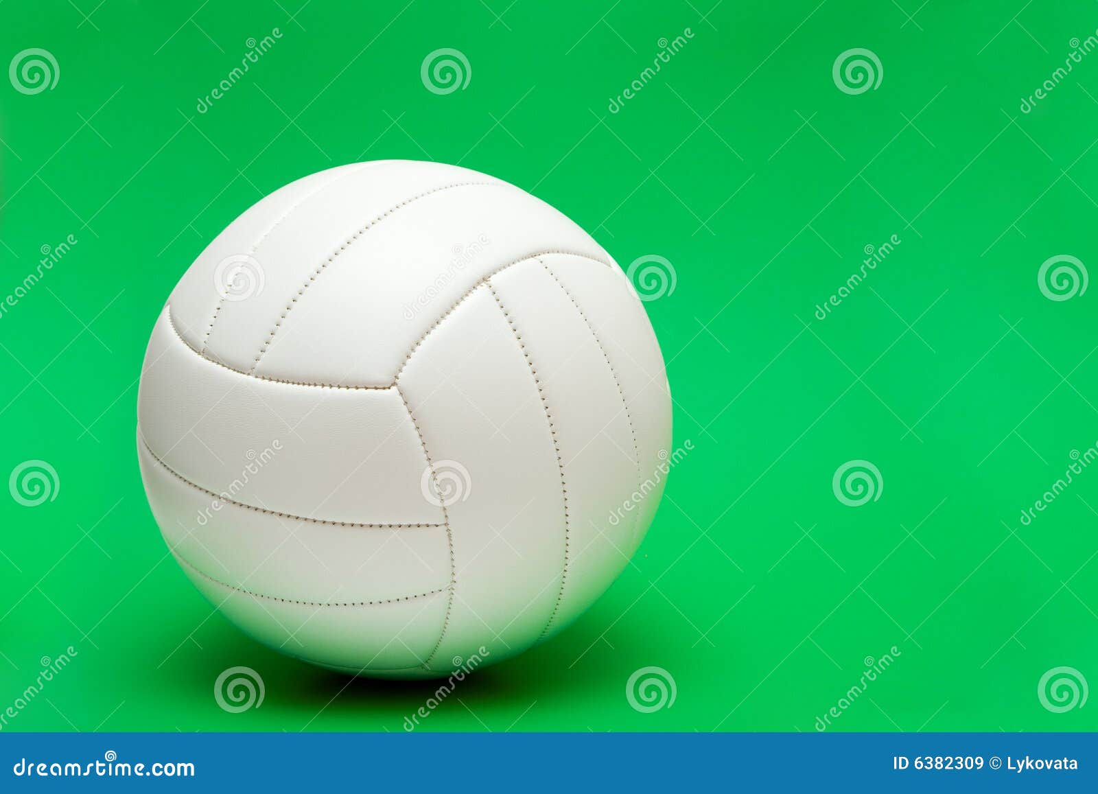 Volleyball on green stock image. Image of outdoors, green 6382309