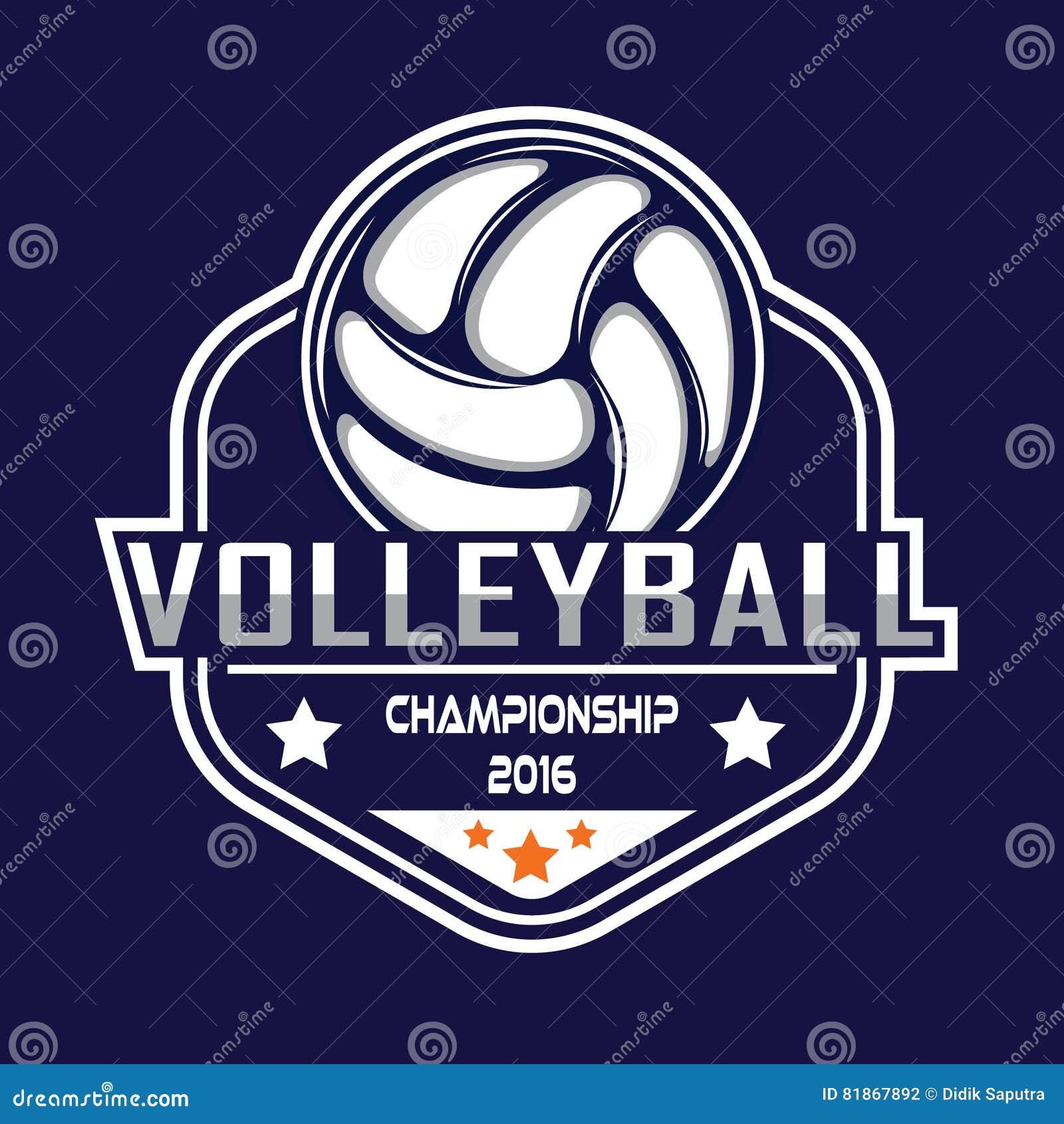 Volleyball Logo, America Logo Stock Vector - Illustration of ball ...