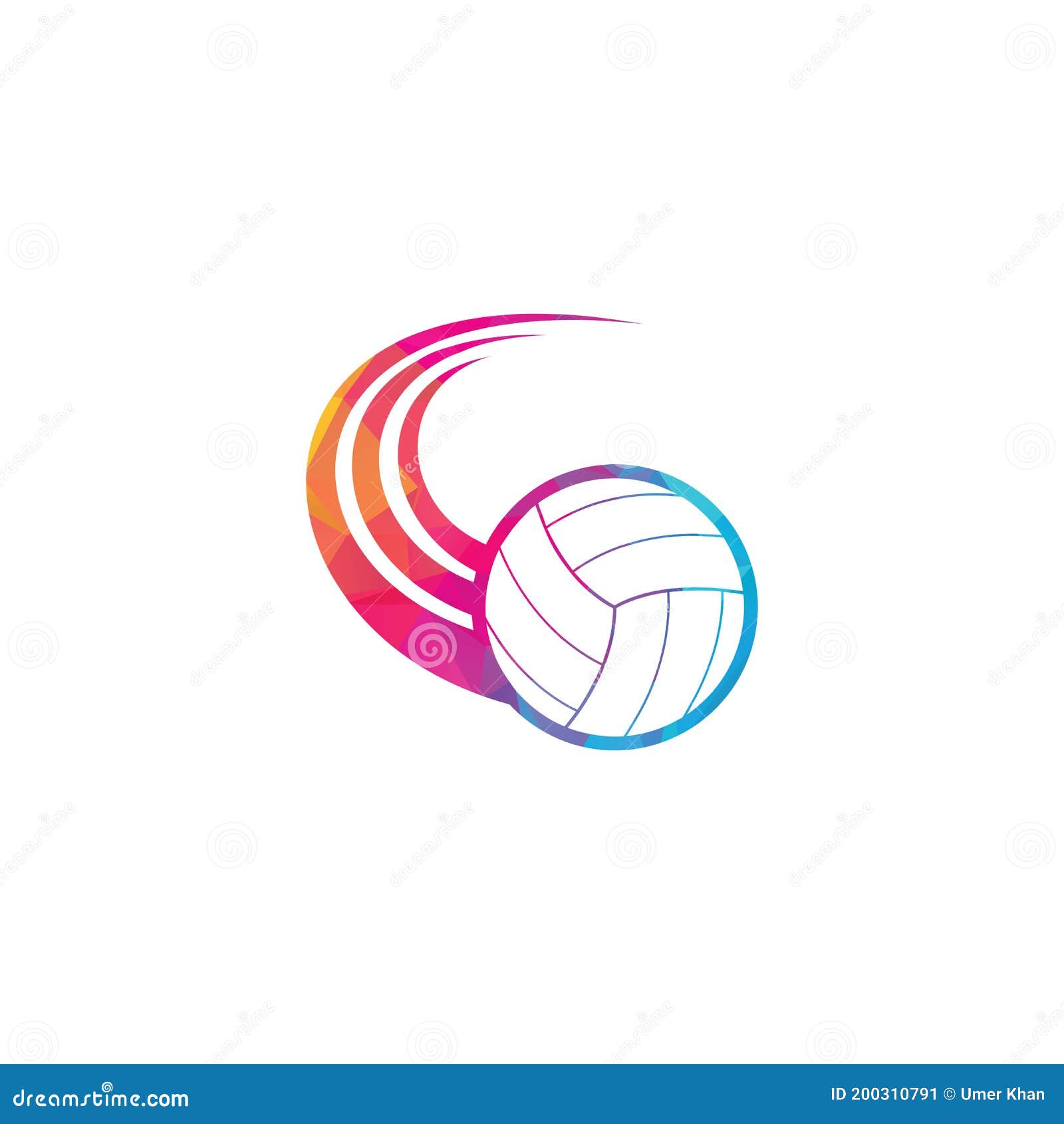 Volleyball Logo. Volleyball Ball Logo Design Stock Vector ...