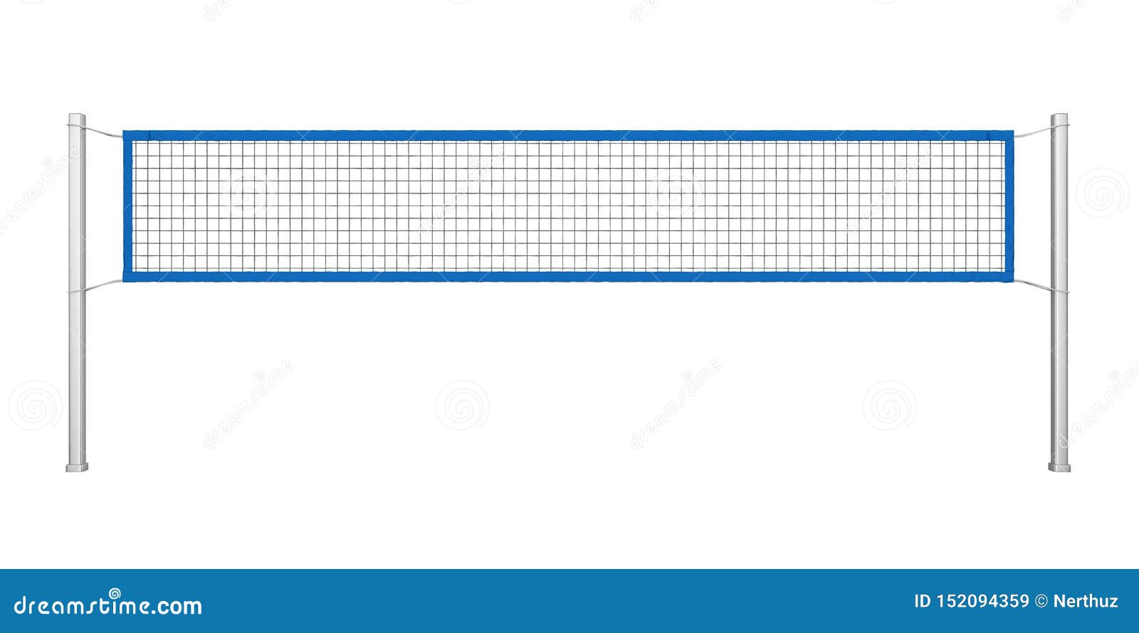 Volleyball Net Isolated stock illustration. Illustration of competition 152094359