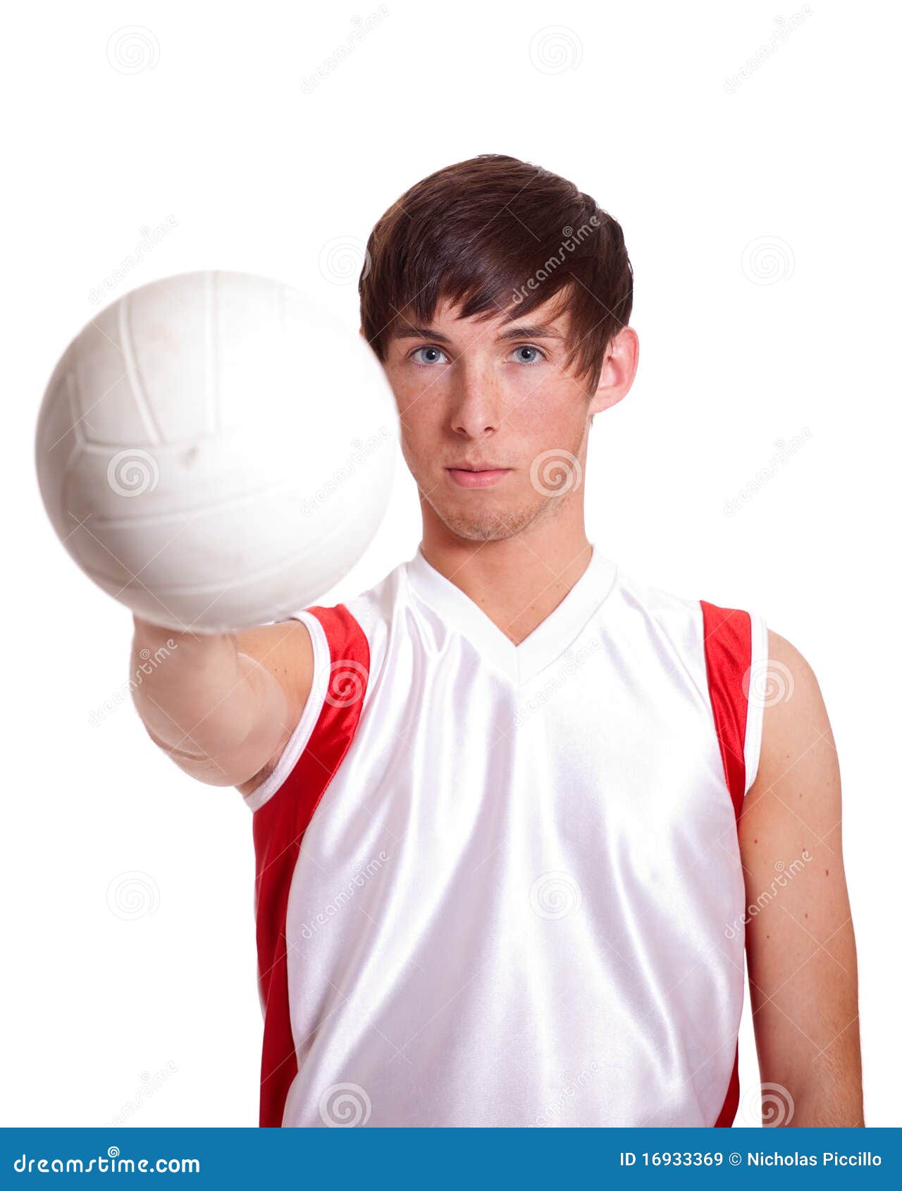 Volleyball Player stock image. Image of shorts, uniform 16933369