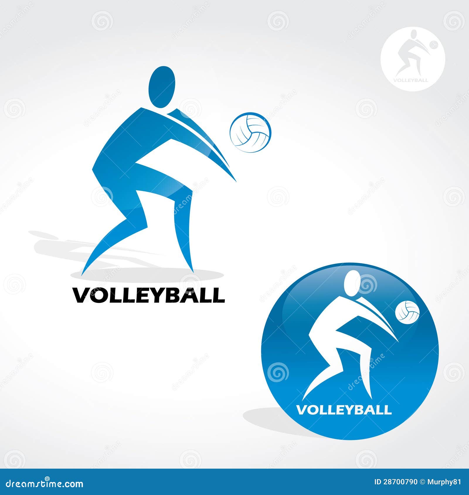 Volleyball sign stock vector. Illustration of game, ball - 28700790