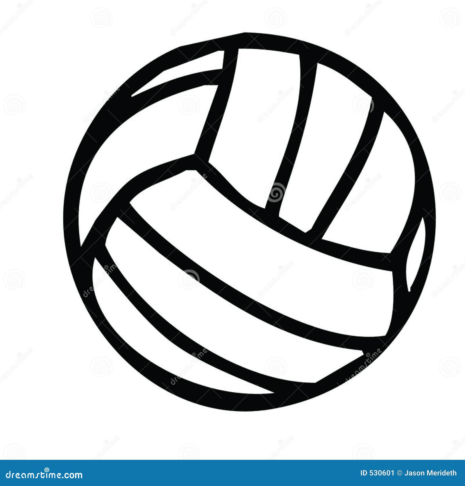 volleyball clipart black and white - photo #46