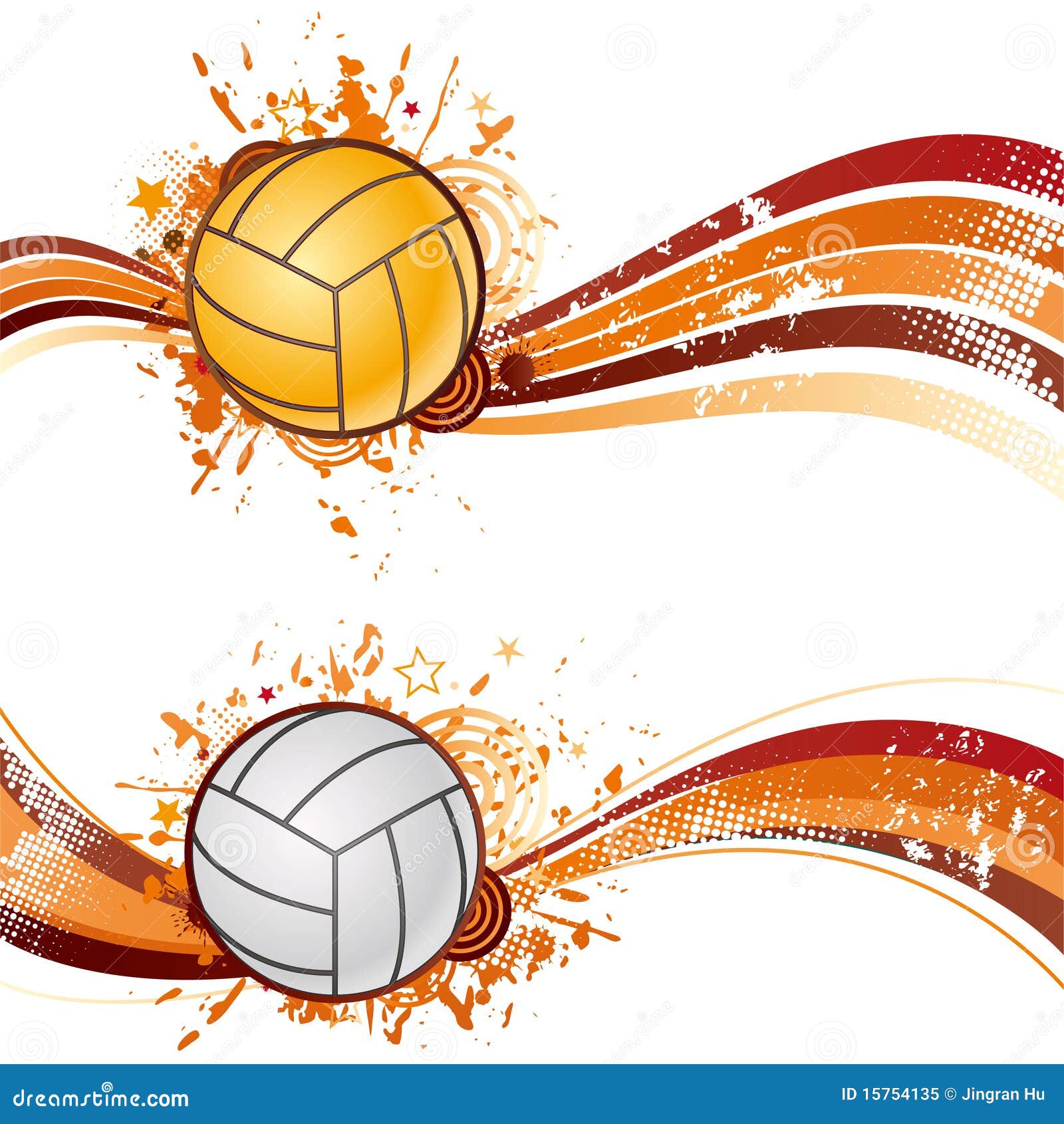 Volleyball sport stock vector. Illustration of border 15754135