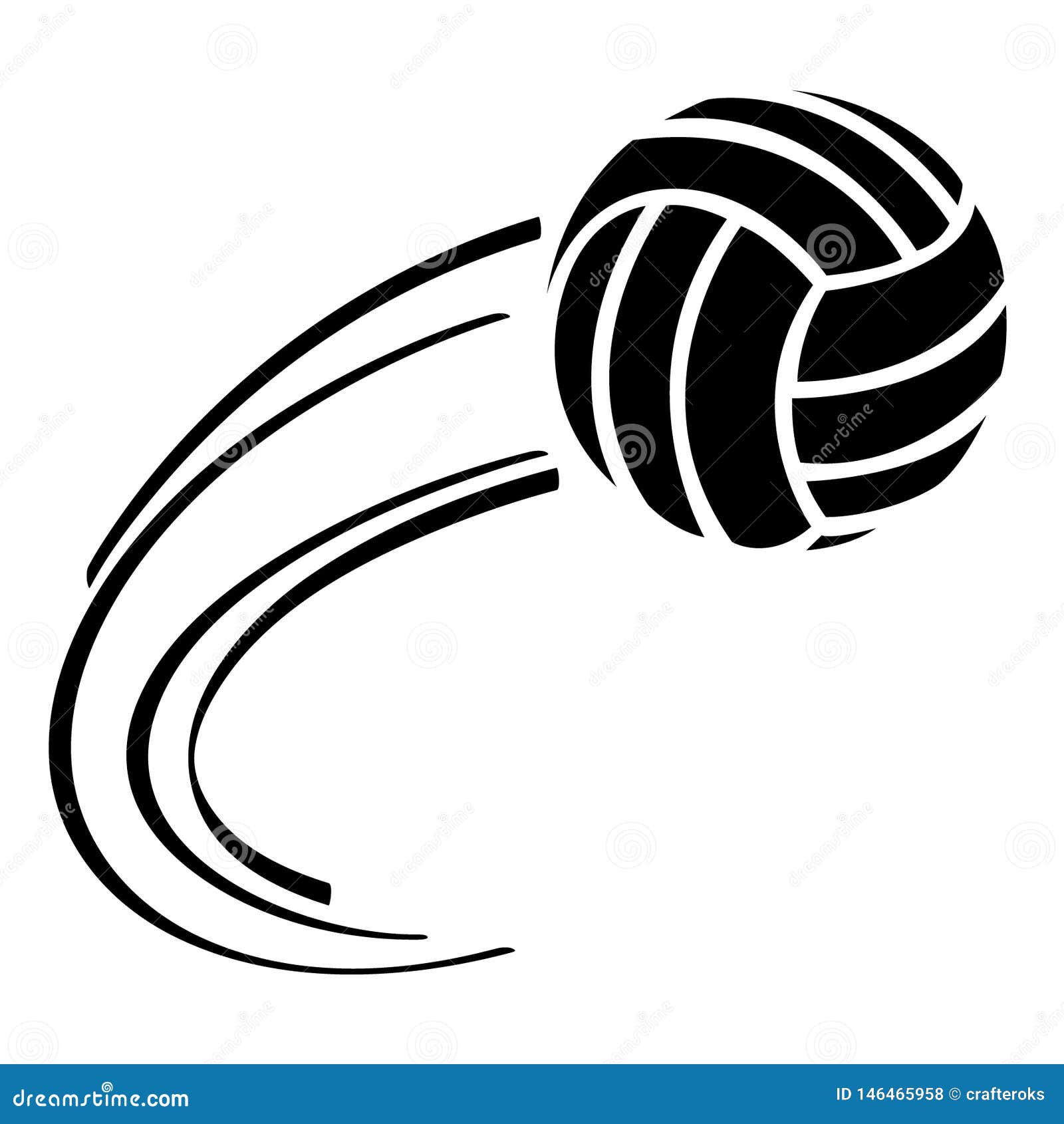 Volleyball Pink Ribbon Clipart, Vector Format