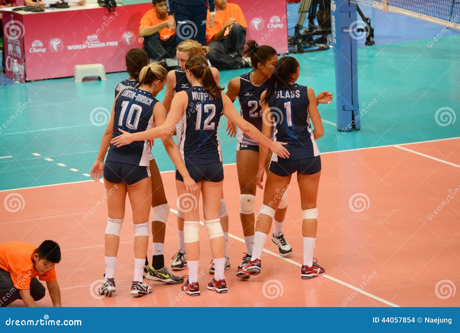Volleyball WGP Brazil VS USA Editorial Stock Image Image of