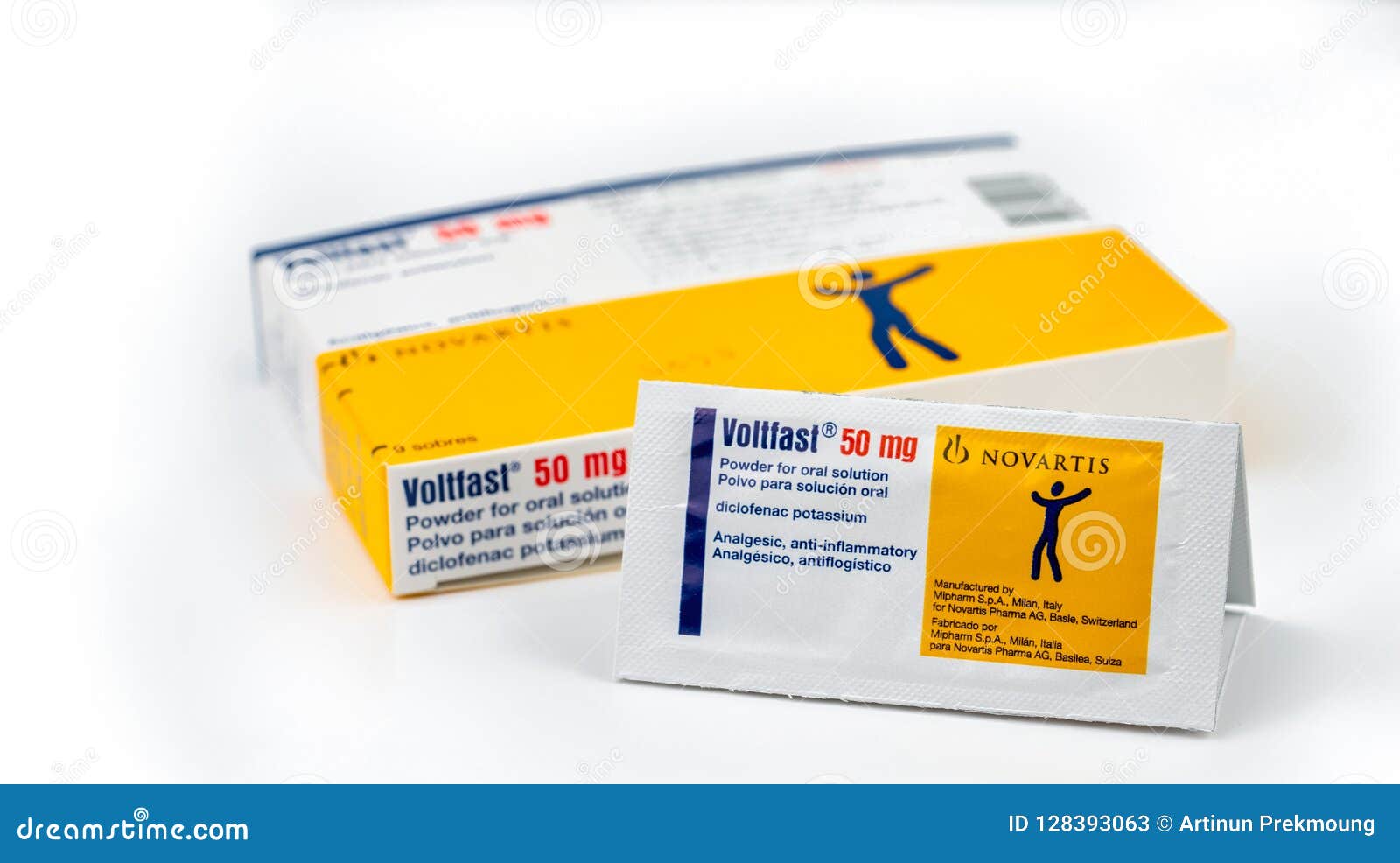 Voltfast 50 Mg. Diclofenac Potassium Product Of Novartis 