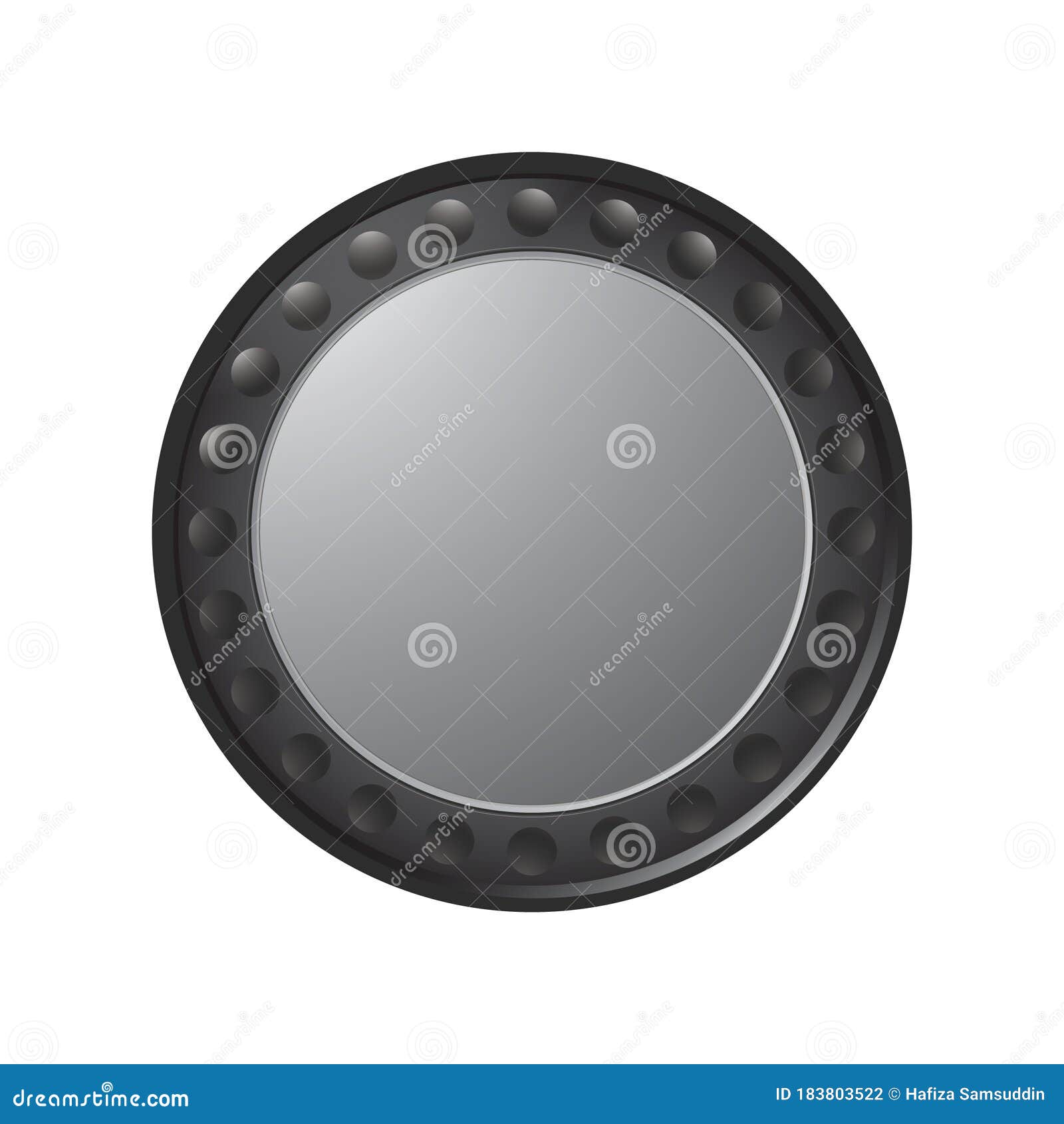 Volume Control Knob. Vector Illustration Decorative Background Design