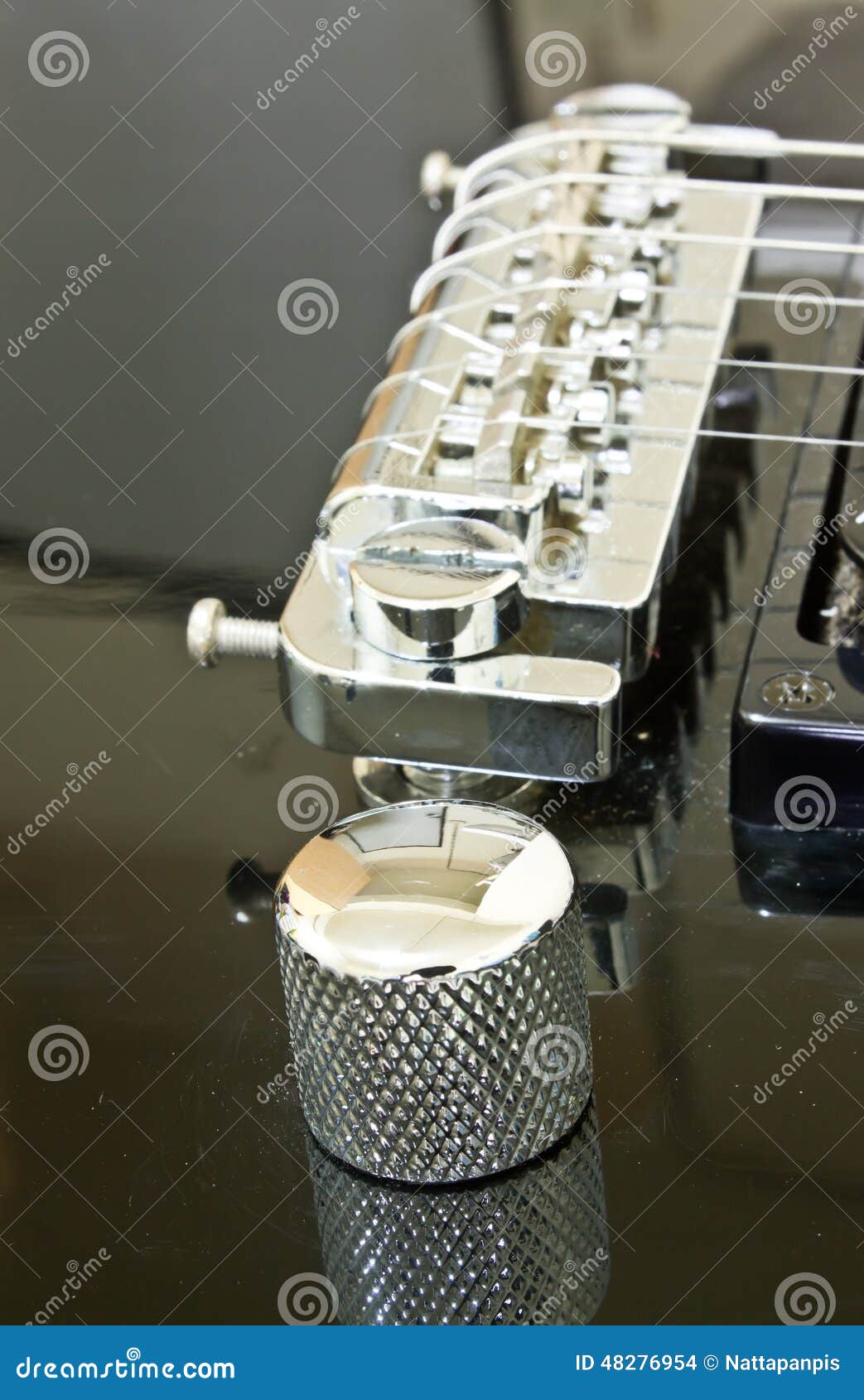 Volume Electric Guitar stock photo. Image of instrument 48276954