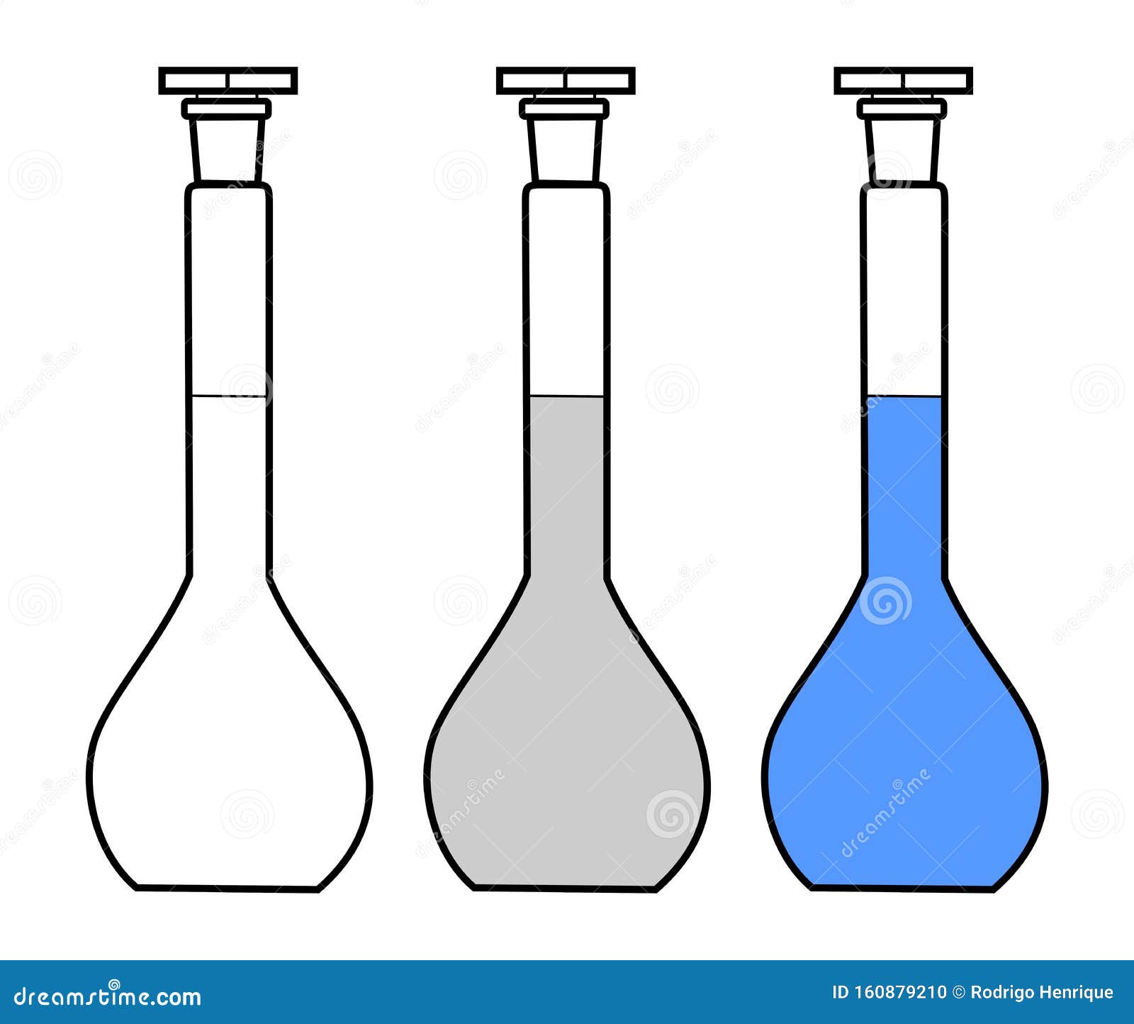 Volumetric Flask Chemistry Laboratory Scientific Stock Photo Illustration Of Chemistry Concentration