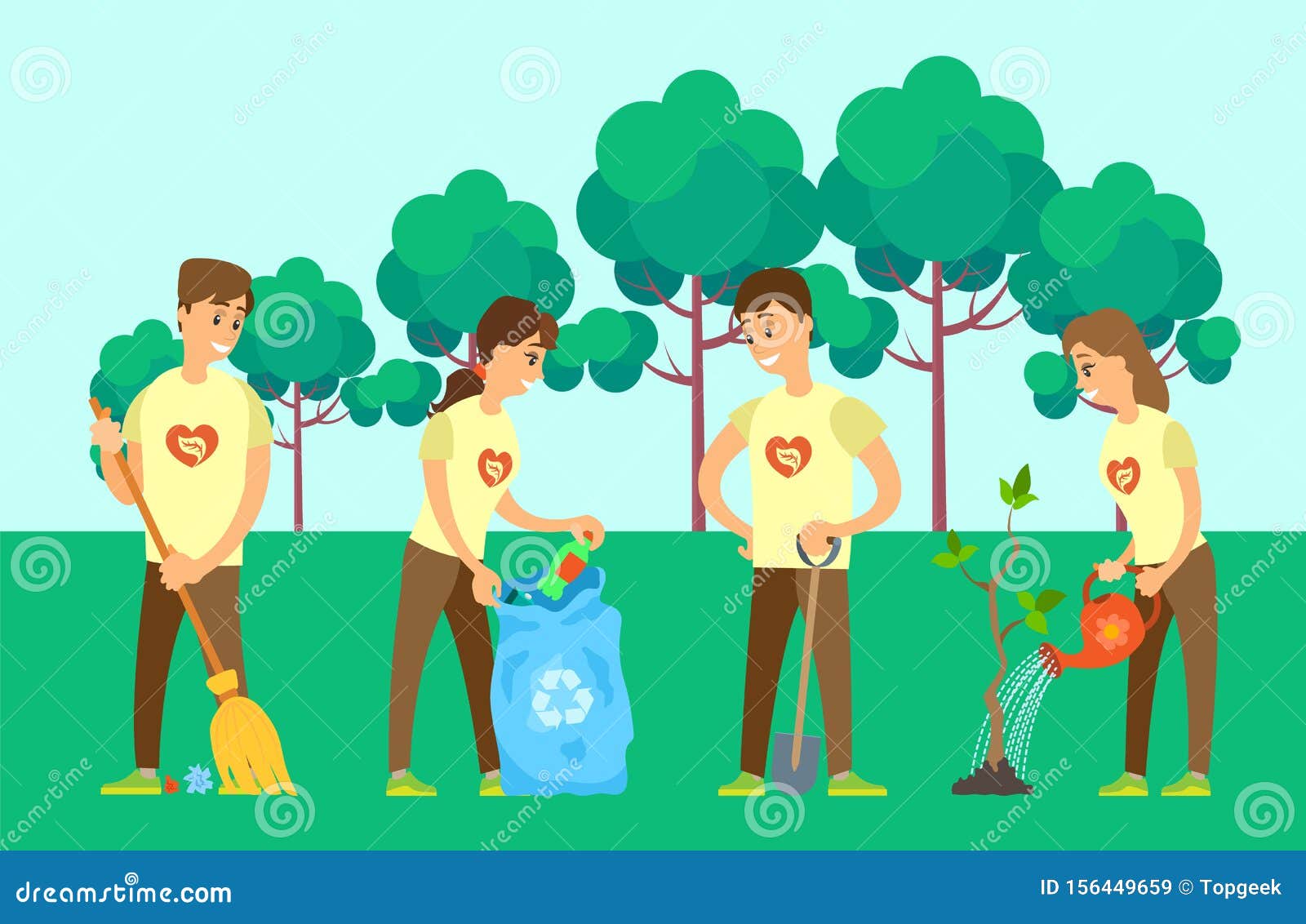 person-with-sweeping-brush-stock-photography-cartoondealer-25414748