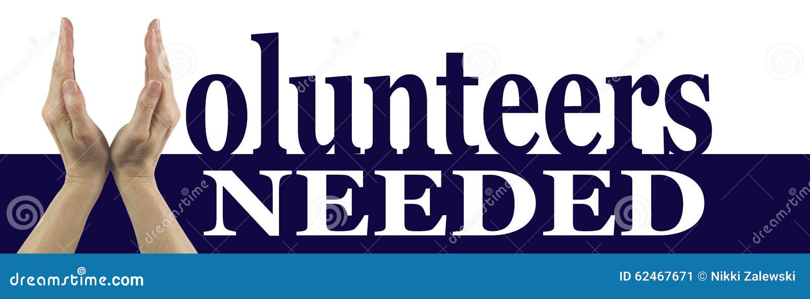 volunteers needed campaign banner