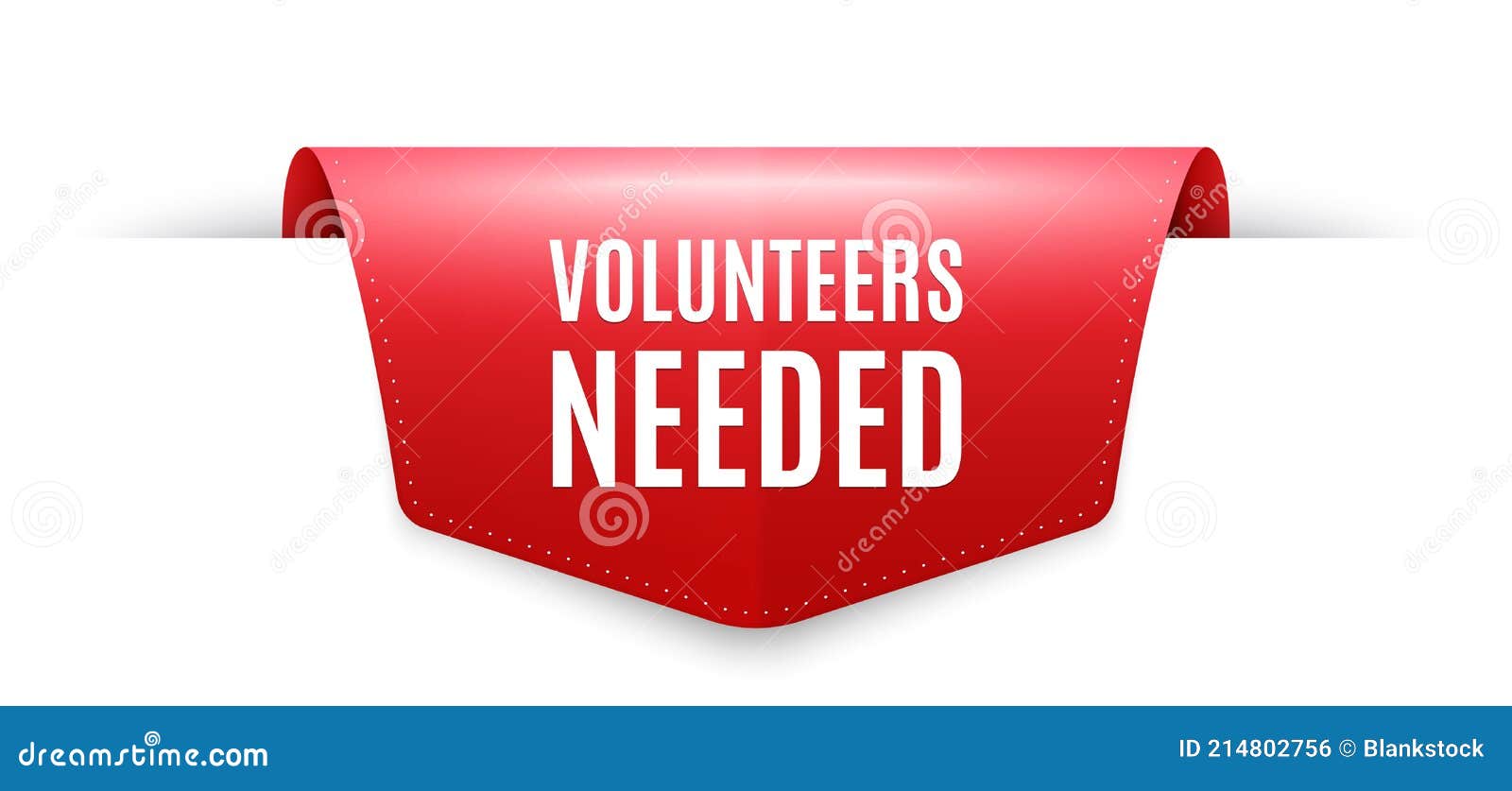 volunteers needed . volunteering service sign. 