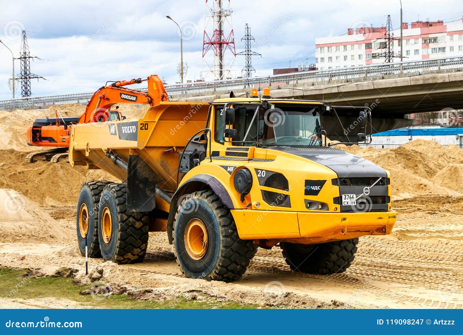 Preço de Caminhão Articulado A40F