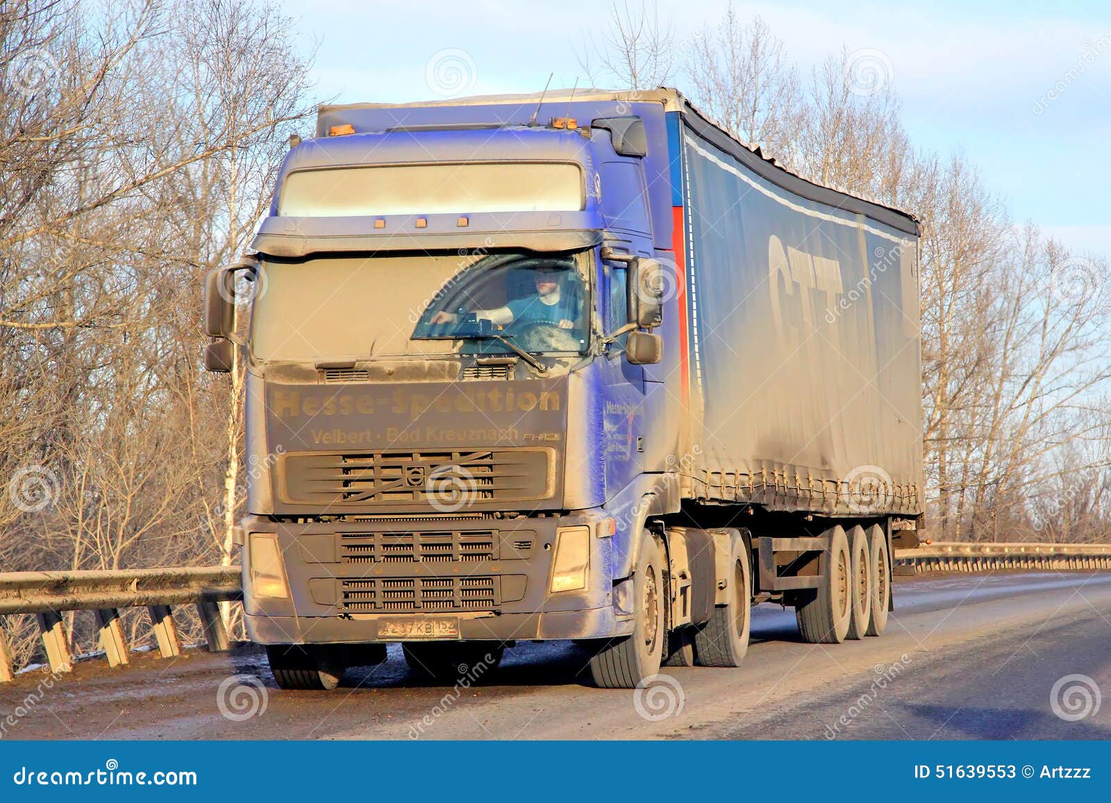 Volvo Fh12 Zdjęcie Stock Editorial. Image Of Błoto, Autobahn - 51639553