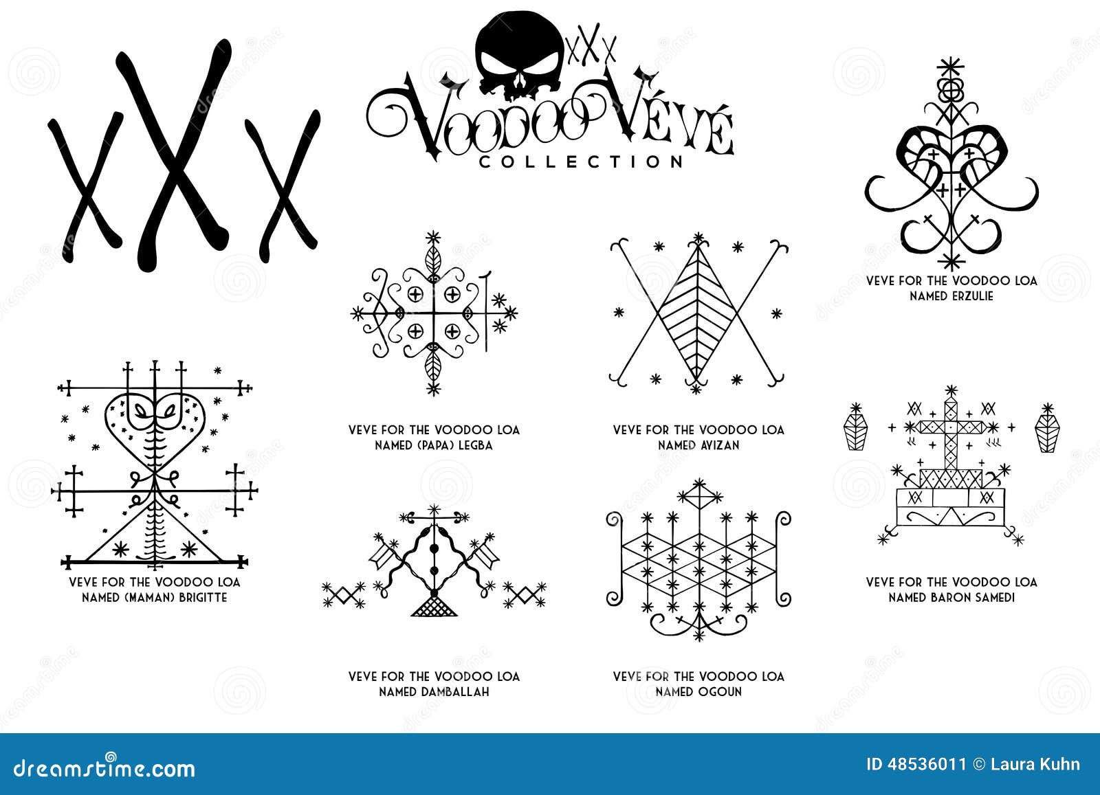 voodoo symbols and spells