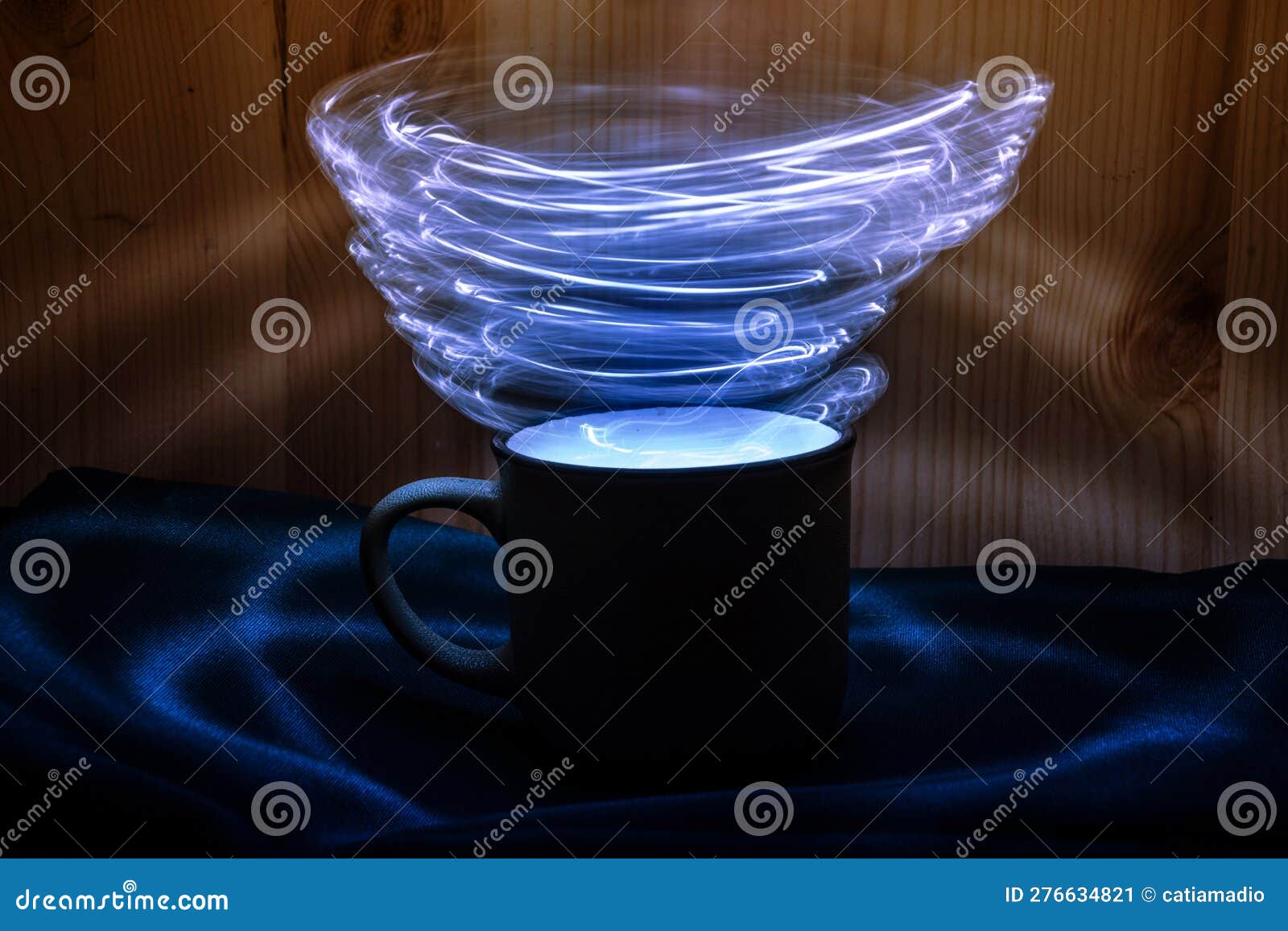 Vortex Coffee Cup and Saucer