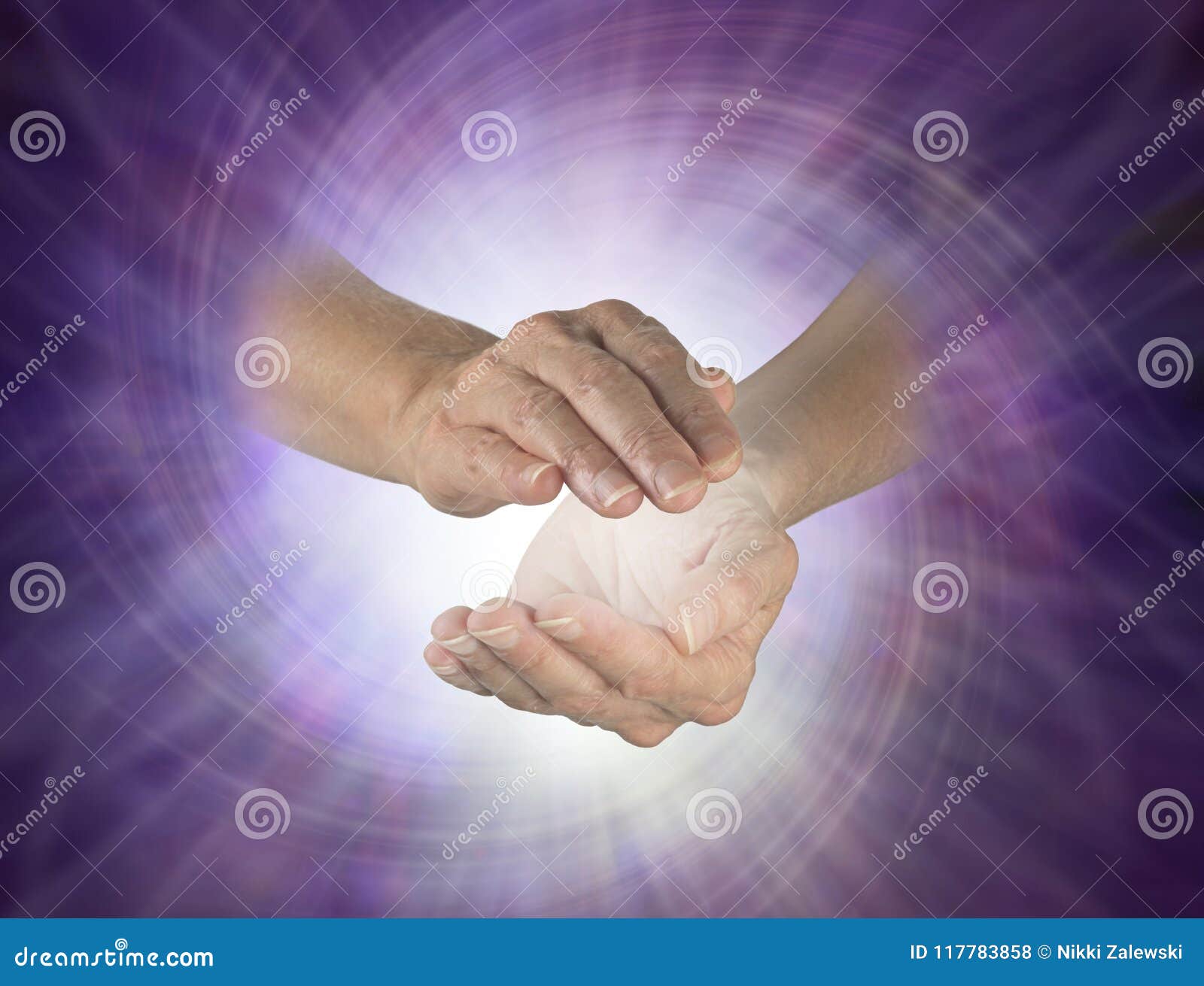 Vortex Spiralling Energy between Hands Stock Photo Image of burst, light 117783858