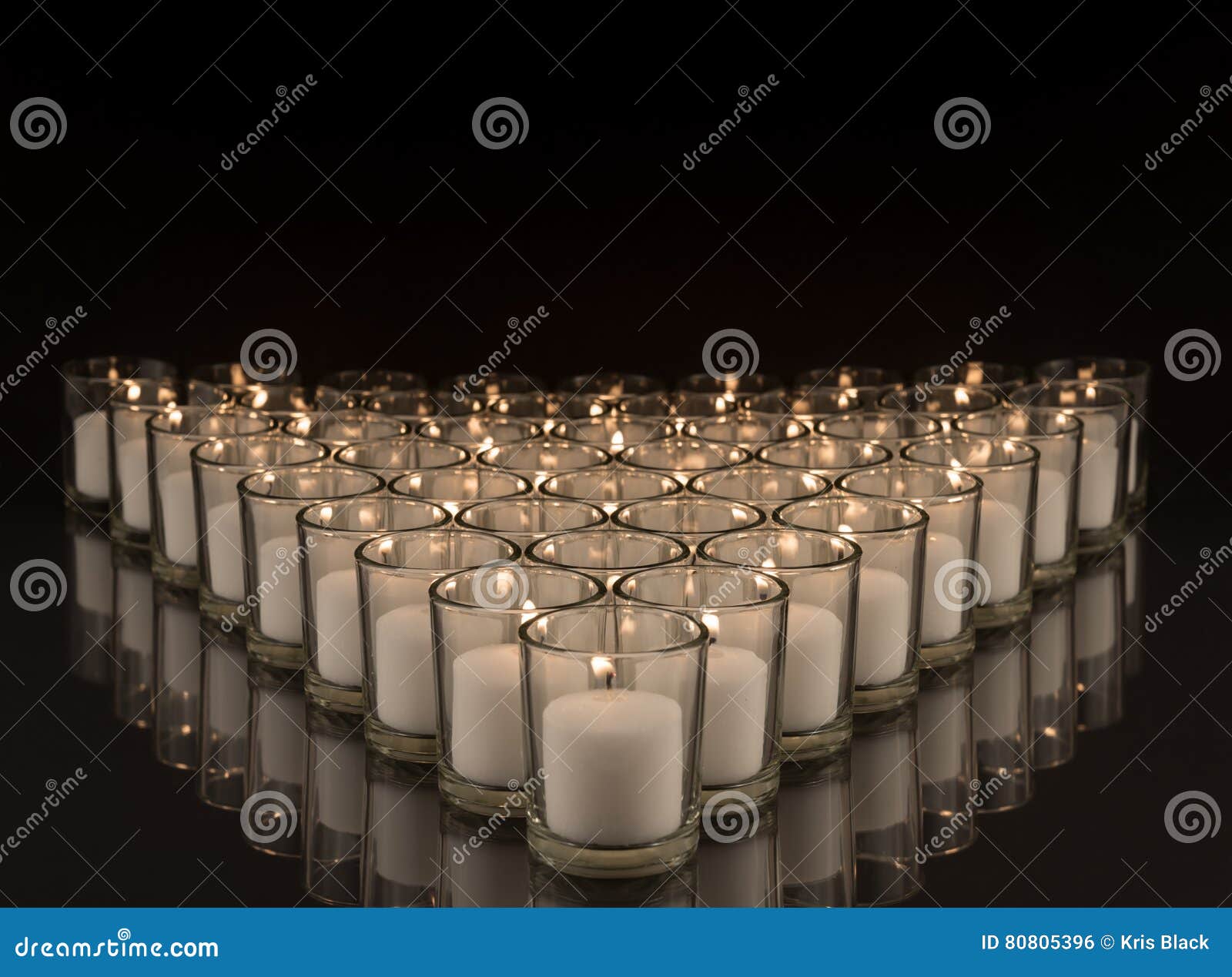 Votive Candlelight stock photo. Image of decoration, holder 80805396