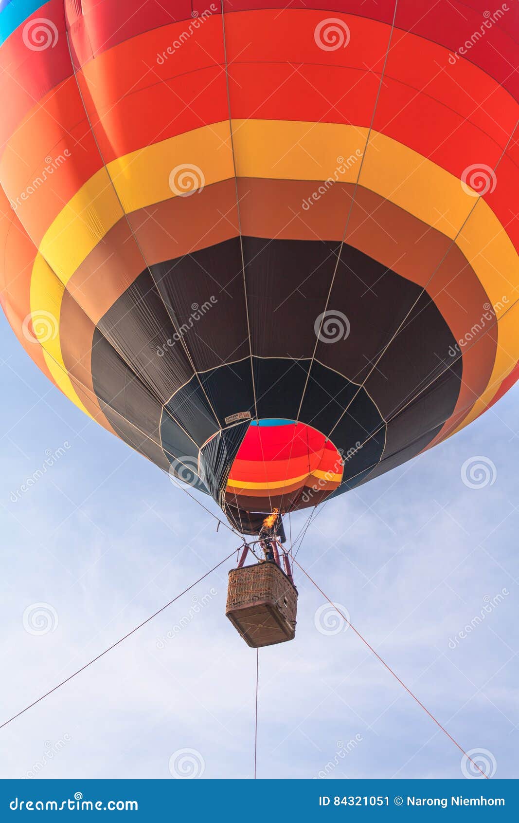 Ballon-volant Dans Le Ciel Bleu, Le Fonctionnement Des Équipages