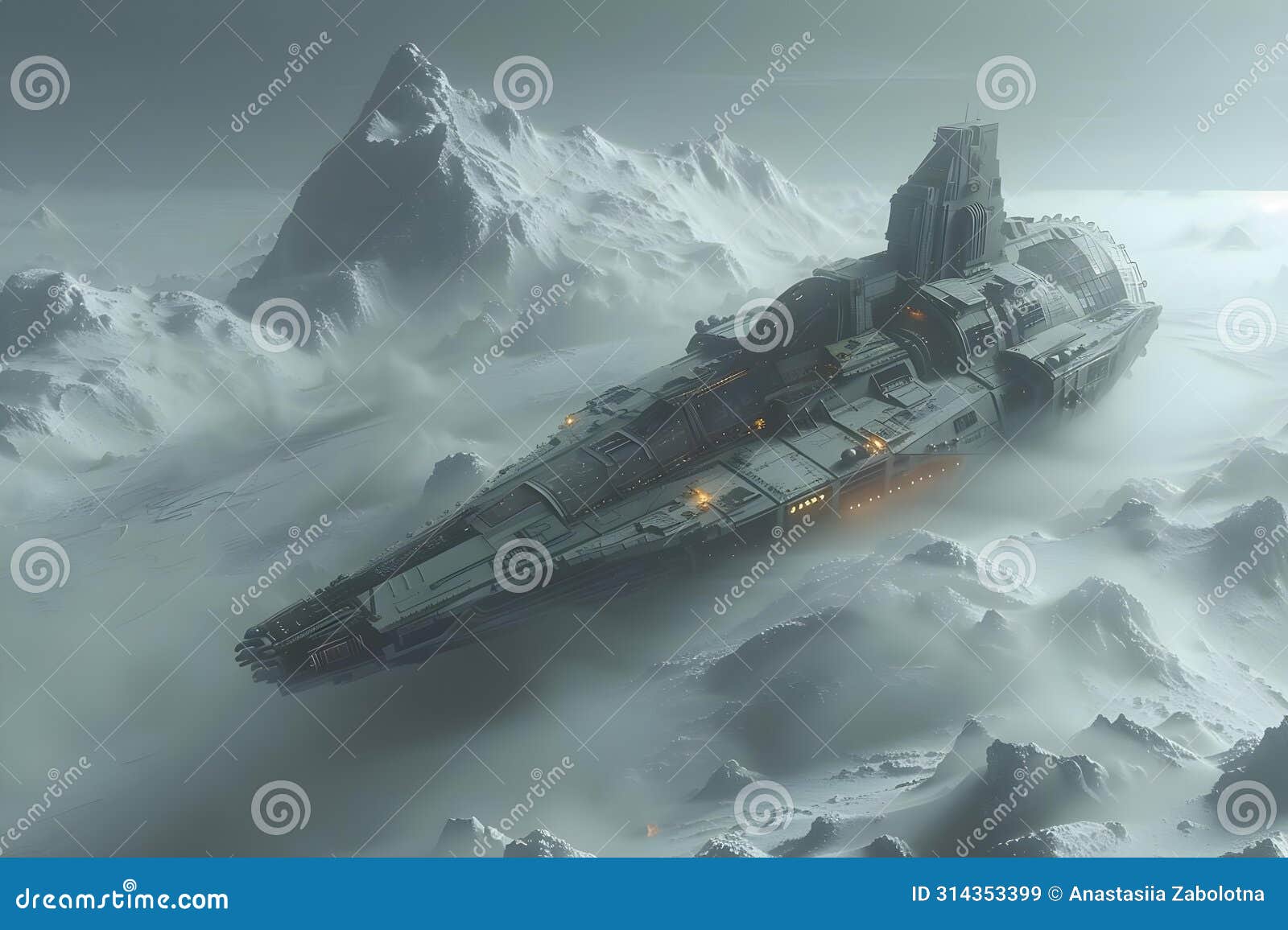 Voyage of Progress: a Minimalist Ode To Space Colonization. Concept Sci