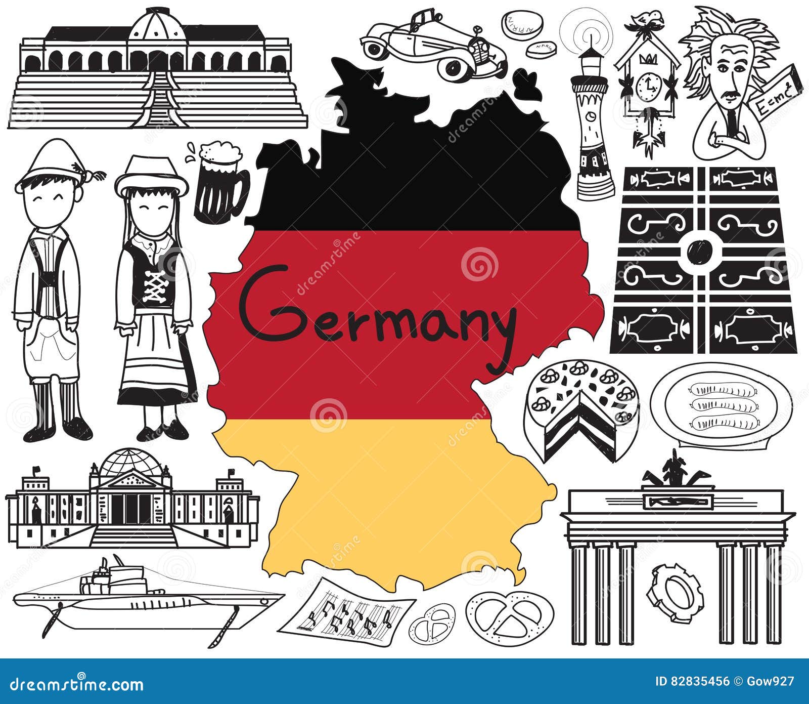 Idée De Page De Garde En Allemand Page De Garde Allemand Dessin