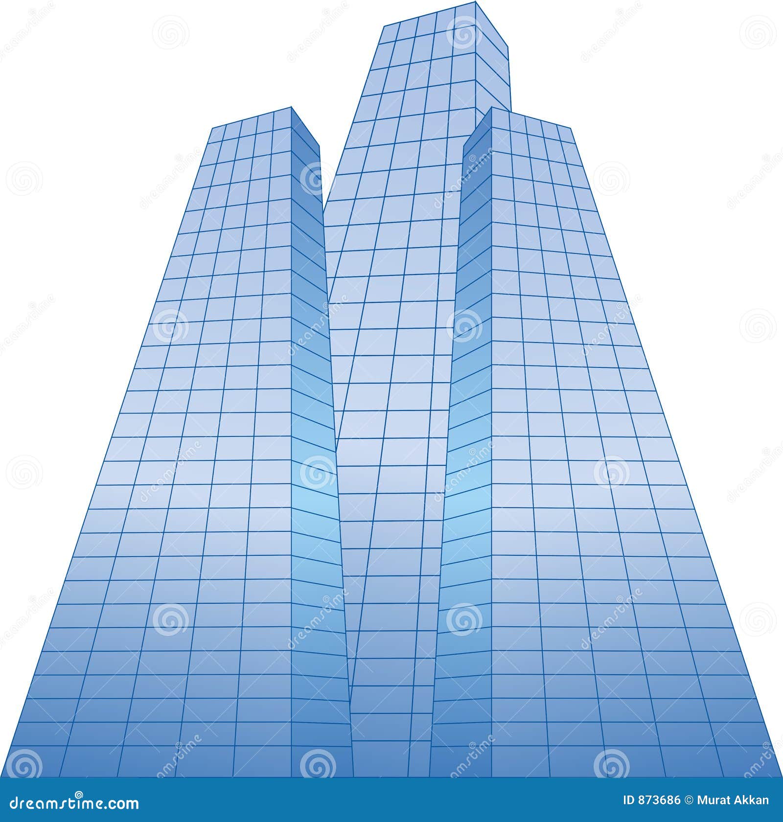 Voûte. Un type d'architecture moderne symbolisant des affaires