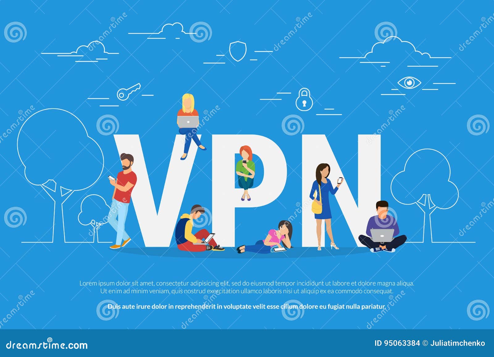 vpn concept  