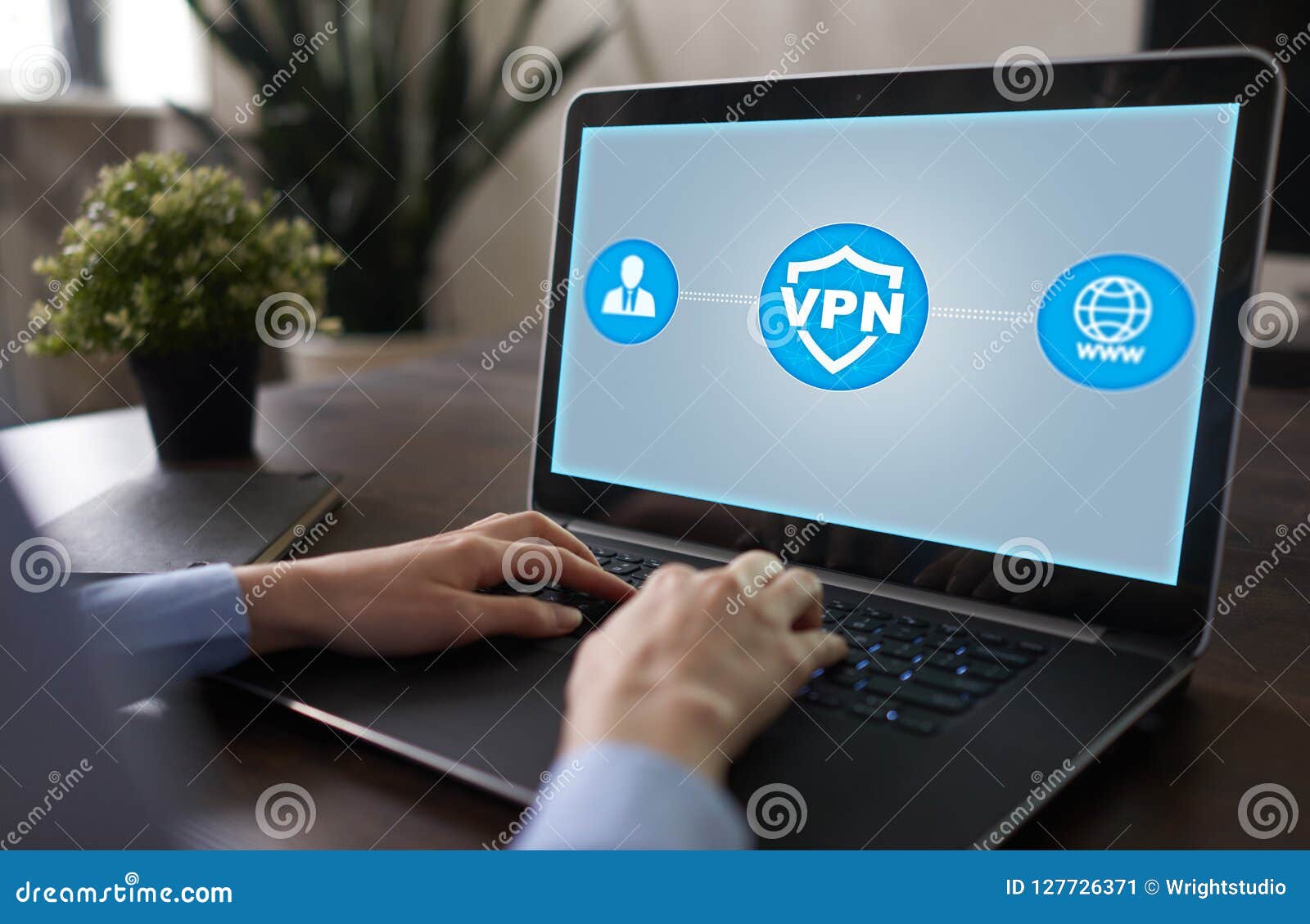 vpn. virtual private network. security encrypted connection. anonymous internet using.