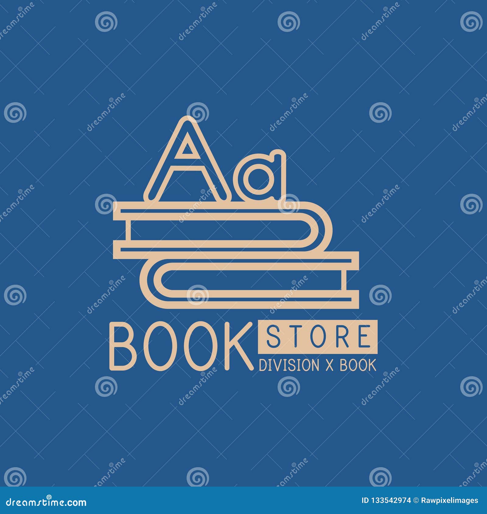 bookstore and papers logo  