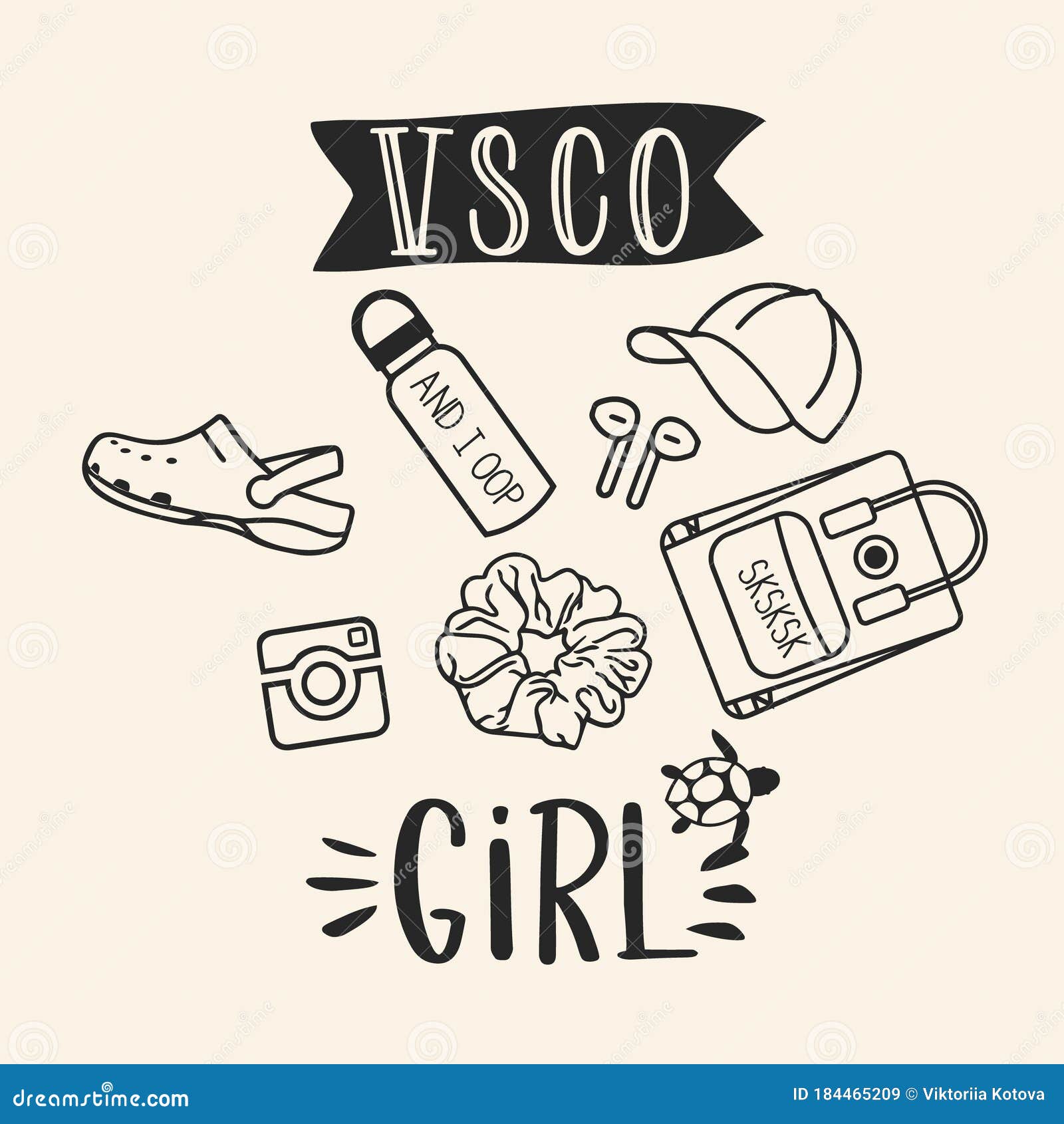 vsco girls, sea turtles, scrunchies and water bottles. trendy shirt  for vsco girls