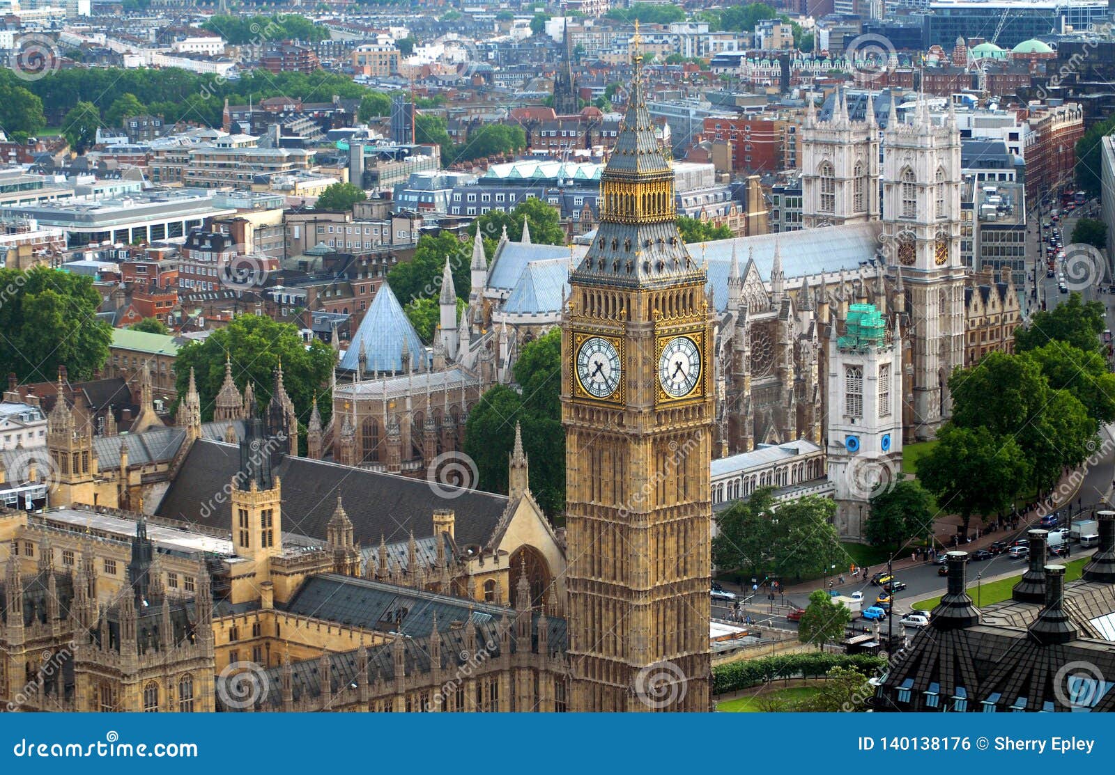 Vue Aerienne De L Angleterre Londres De Big Ben Et Du Parlement Photo Stock Image Du Ville Horloge