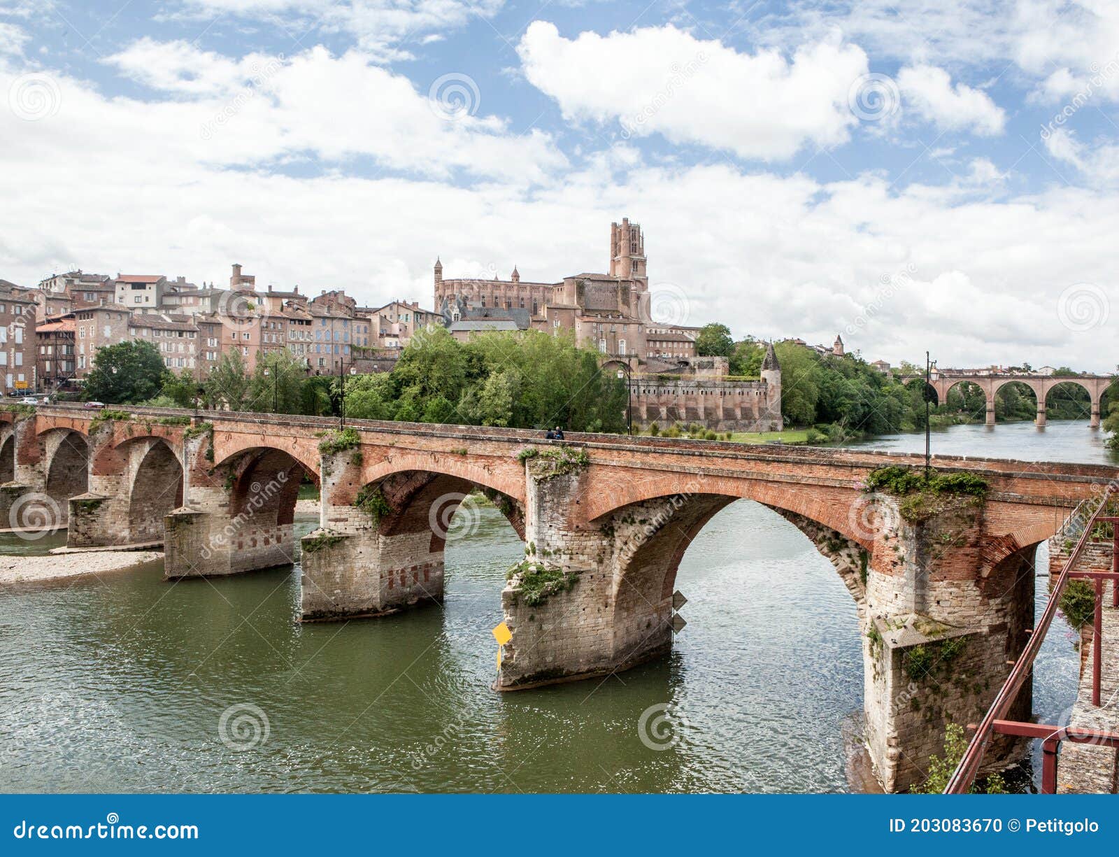 vue d`albi dans le tarn