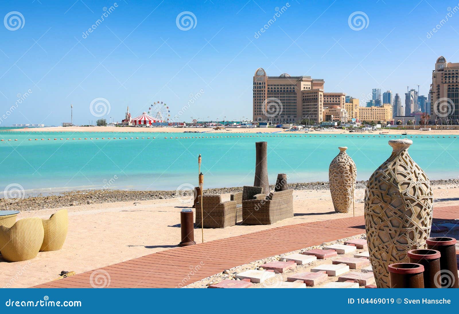 qatar plage