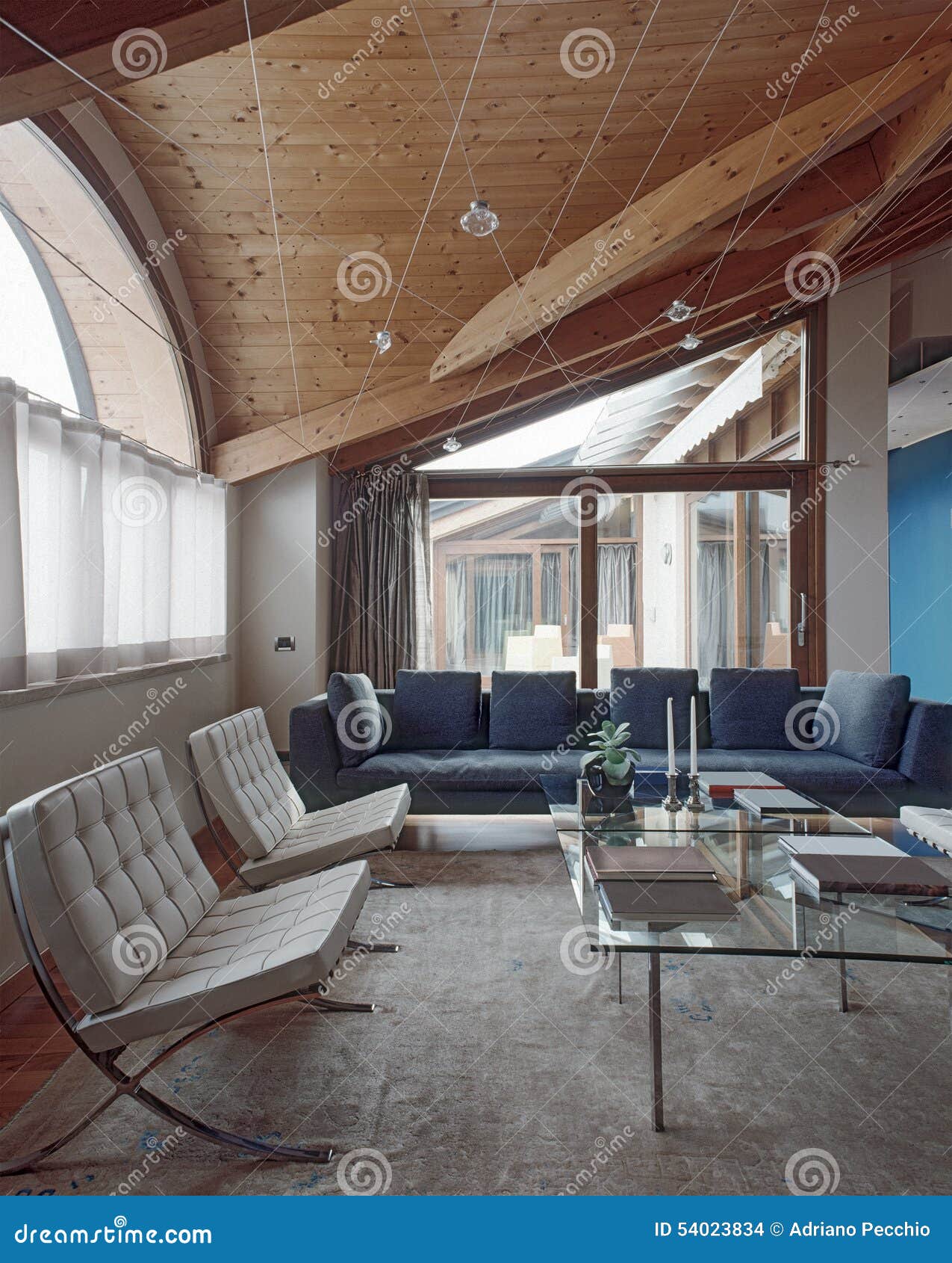 Vue intérieure d'un salon moderne photo stock image: 54023834