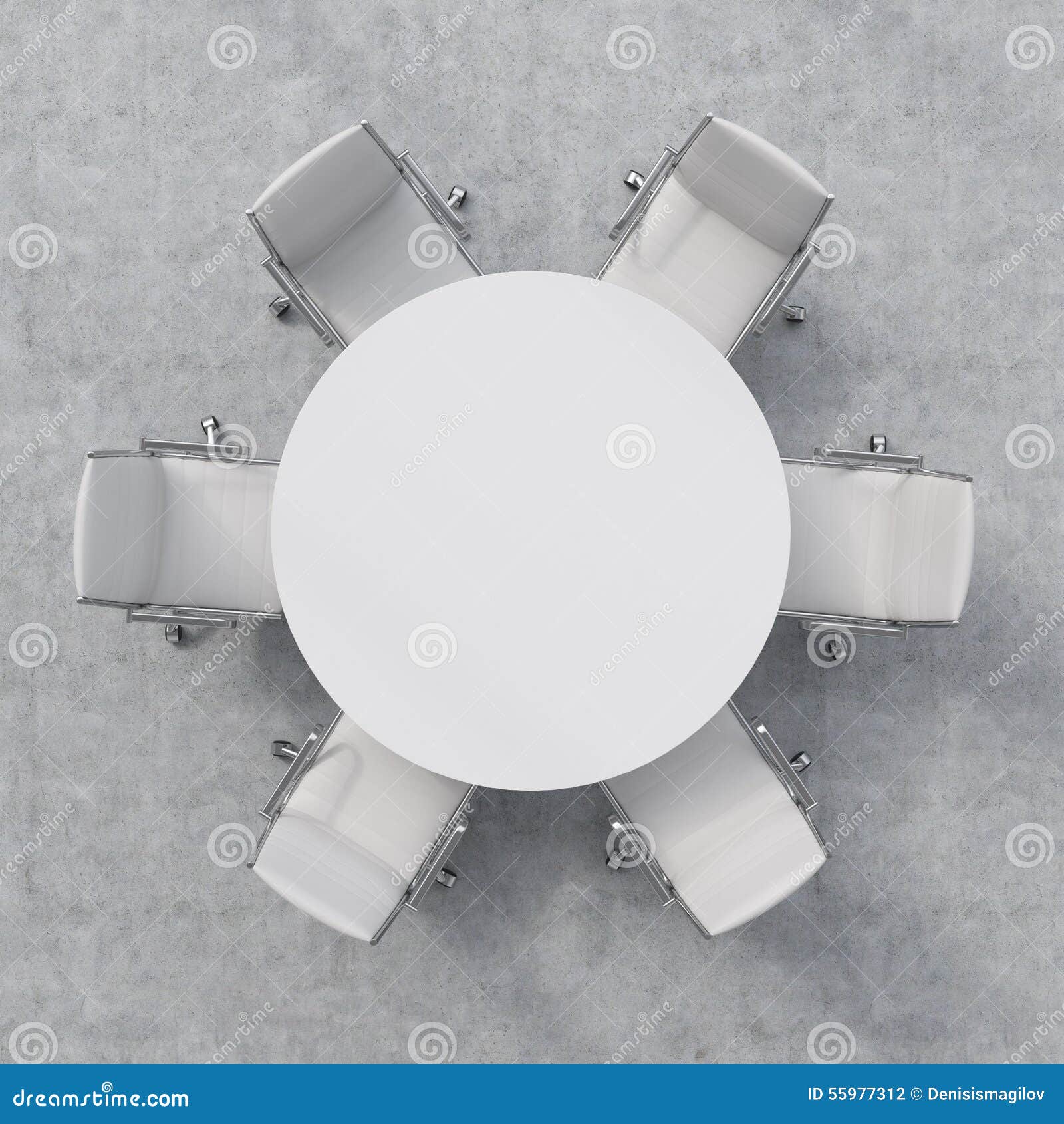 Table de salle à manger avec six chaises photo stock image: 32925520