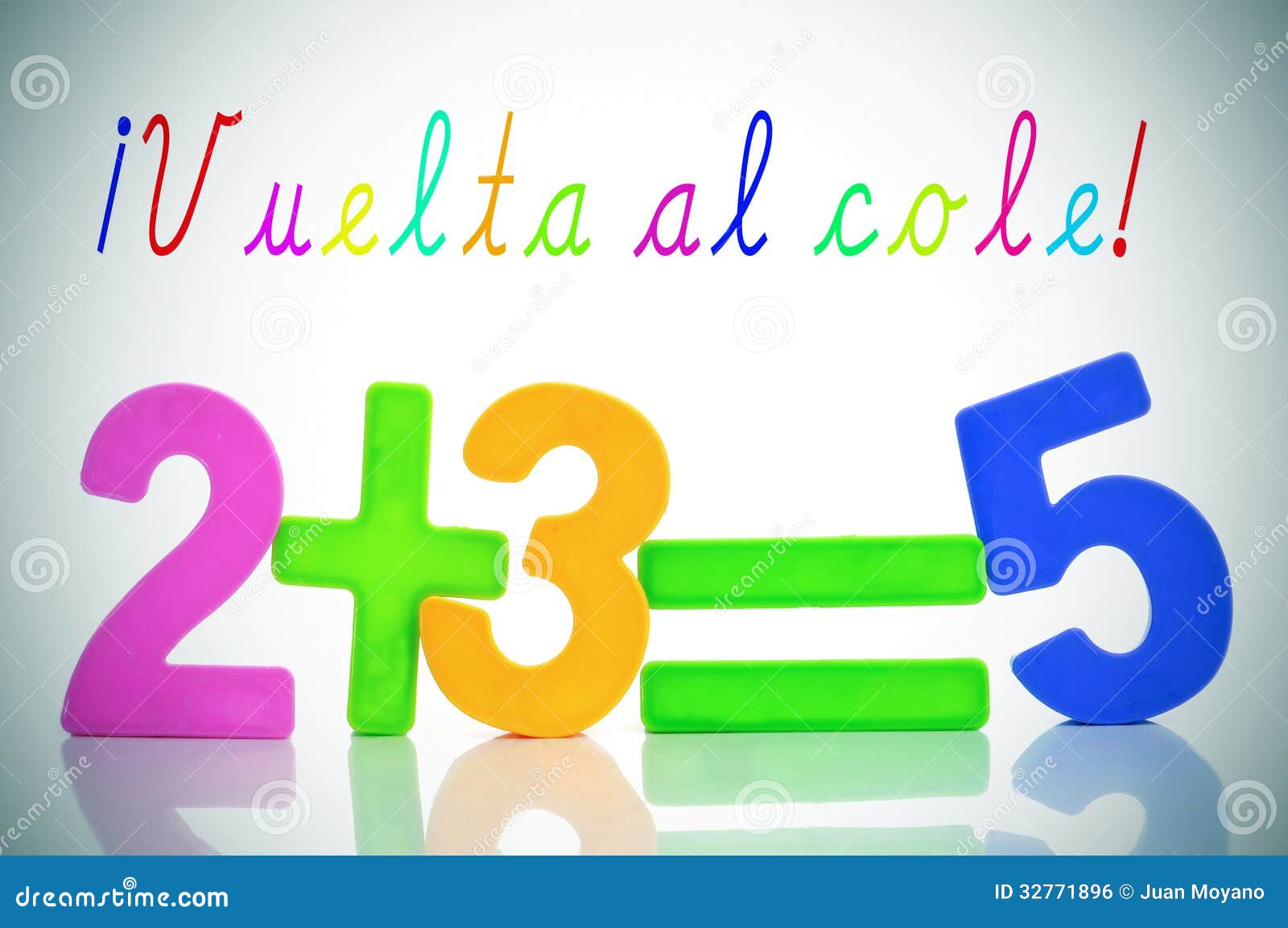 vuelta al cole, back to school in spanish