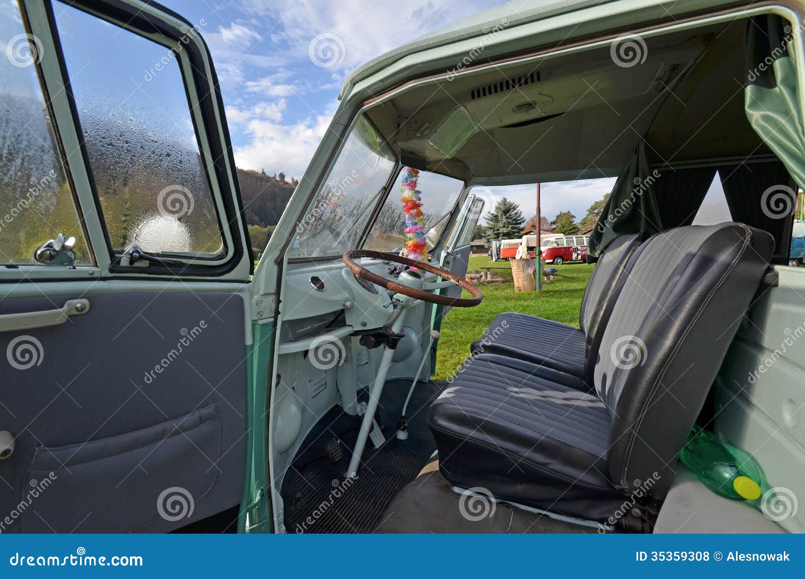 Vw Transporter Classic Camping Van Stock Photo Image Of