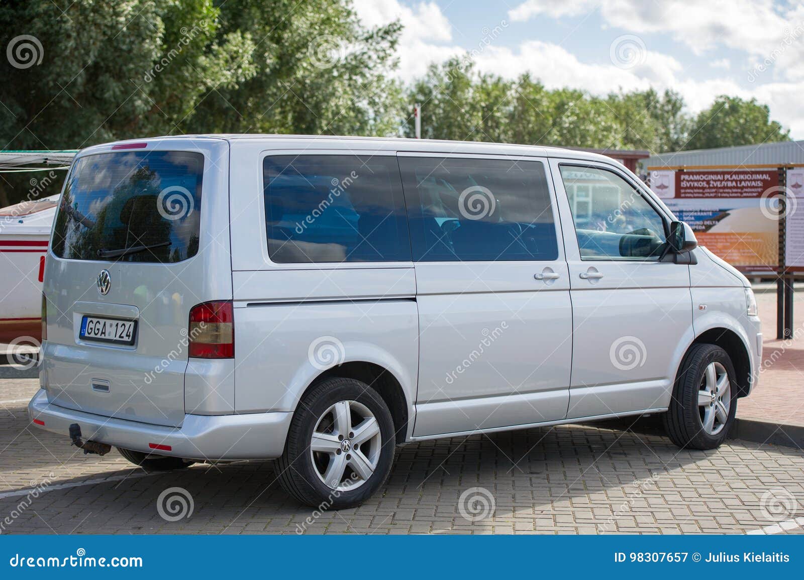 VW Transporter T5 van editorial photography. Image of drive - 98307657